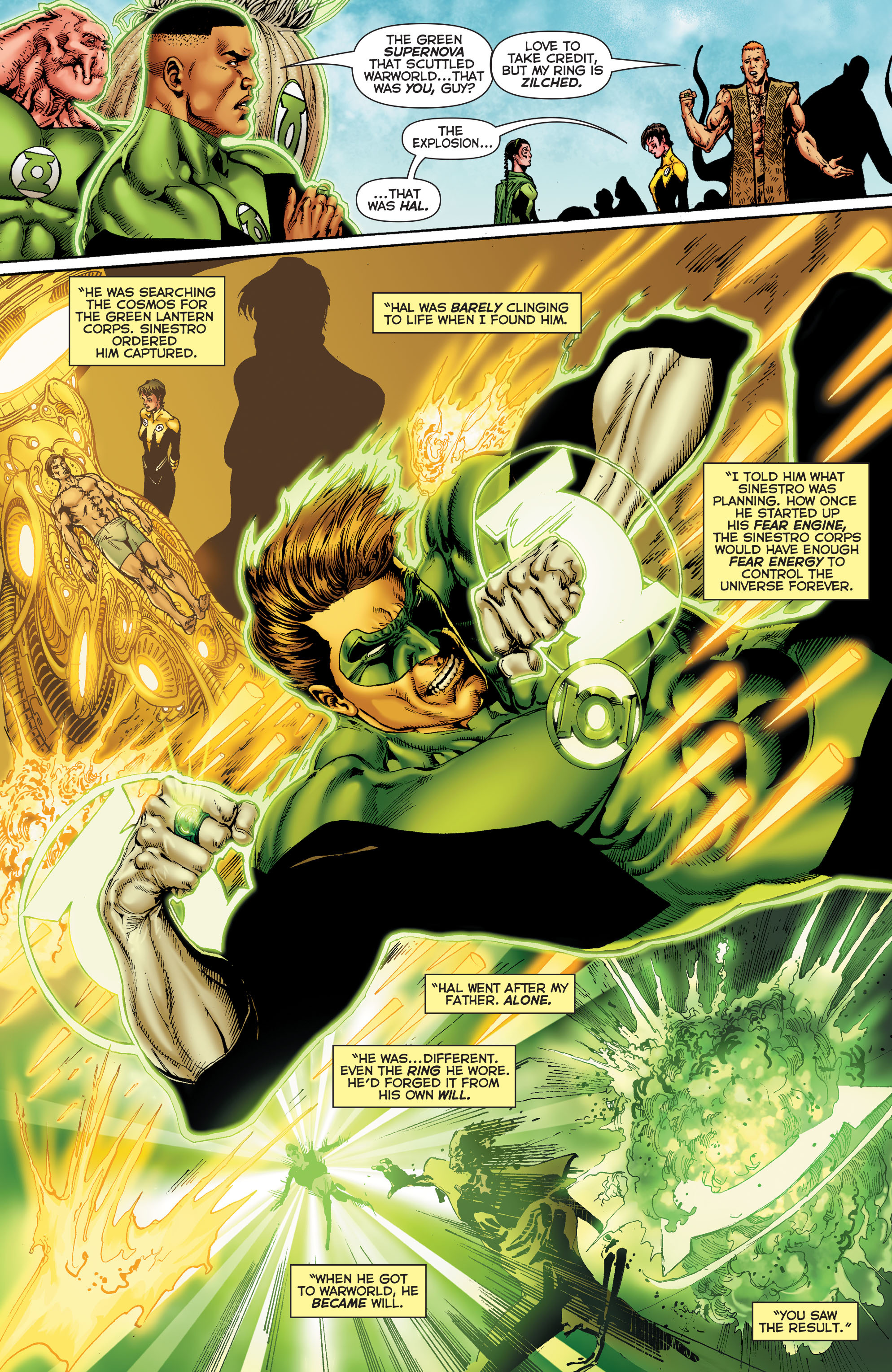 Read online Hal Jordan And The Green Lantern Corps comic -  Issue #8 - 8