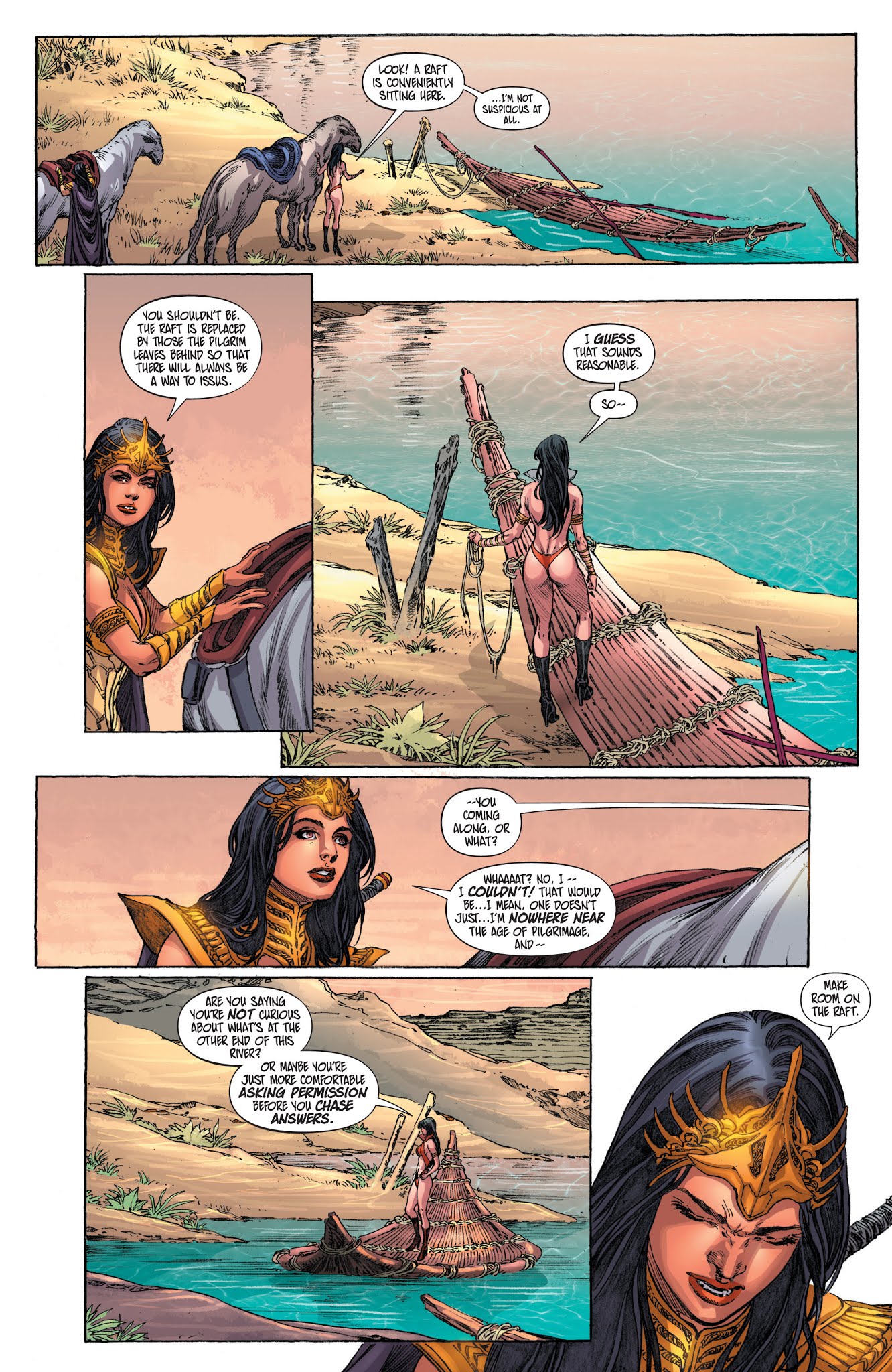 Read online Vampirella/Dejah Thoris comic -  Issue #2 - 19