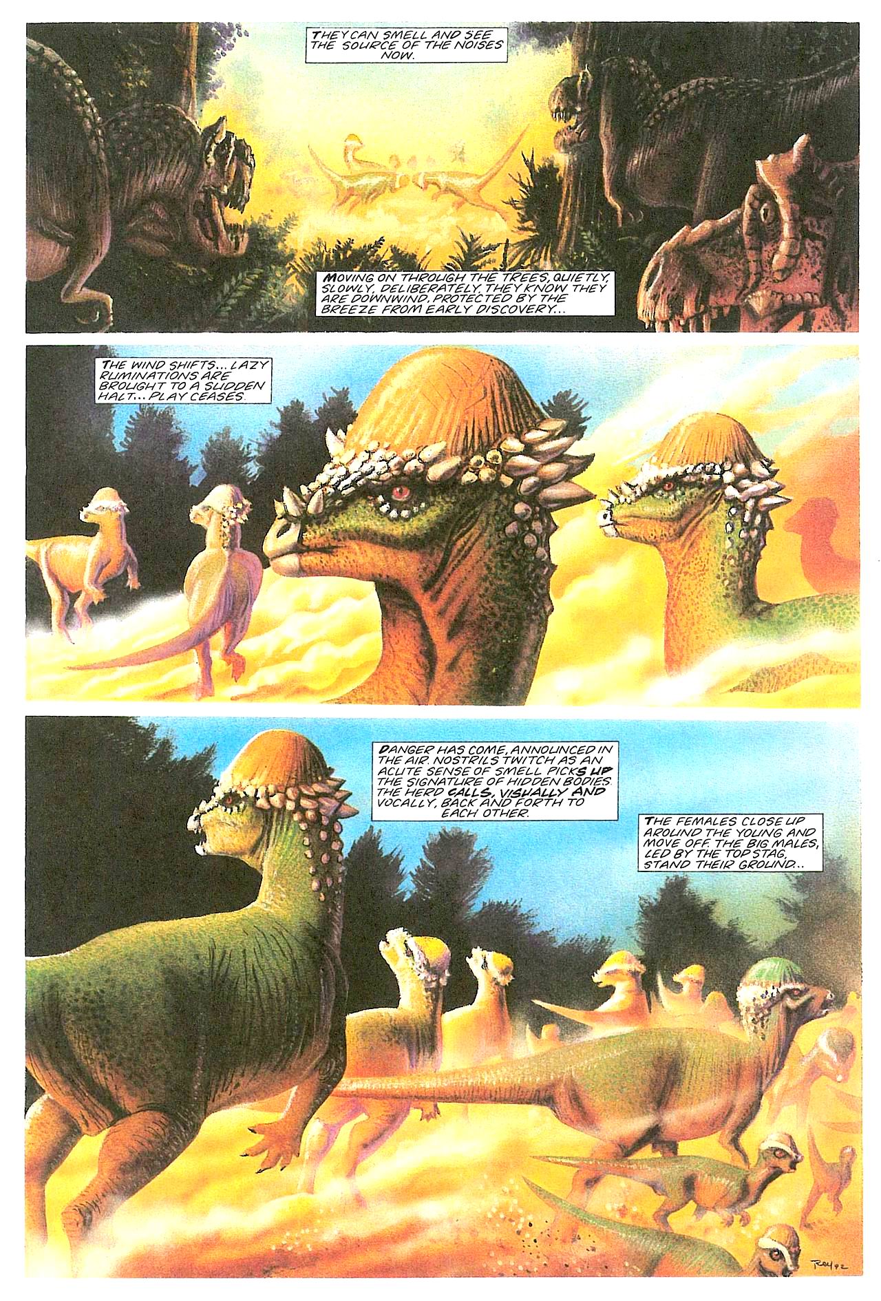 Read online Dinosaurs, A Celebration comic -  Issue #3 - 37