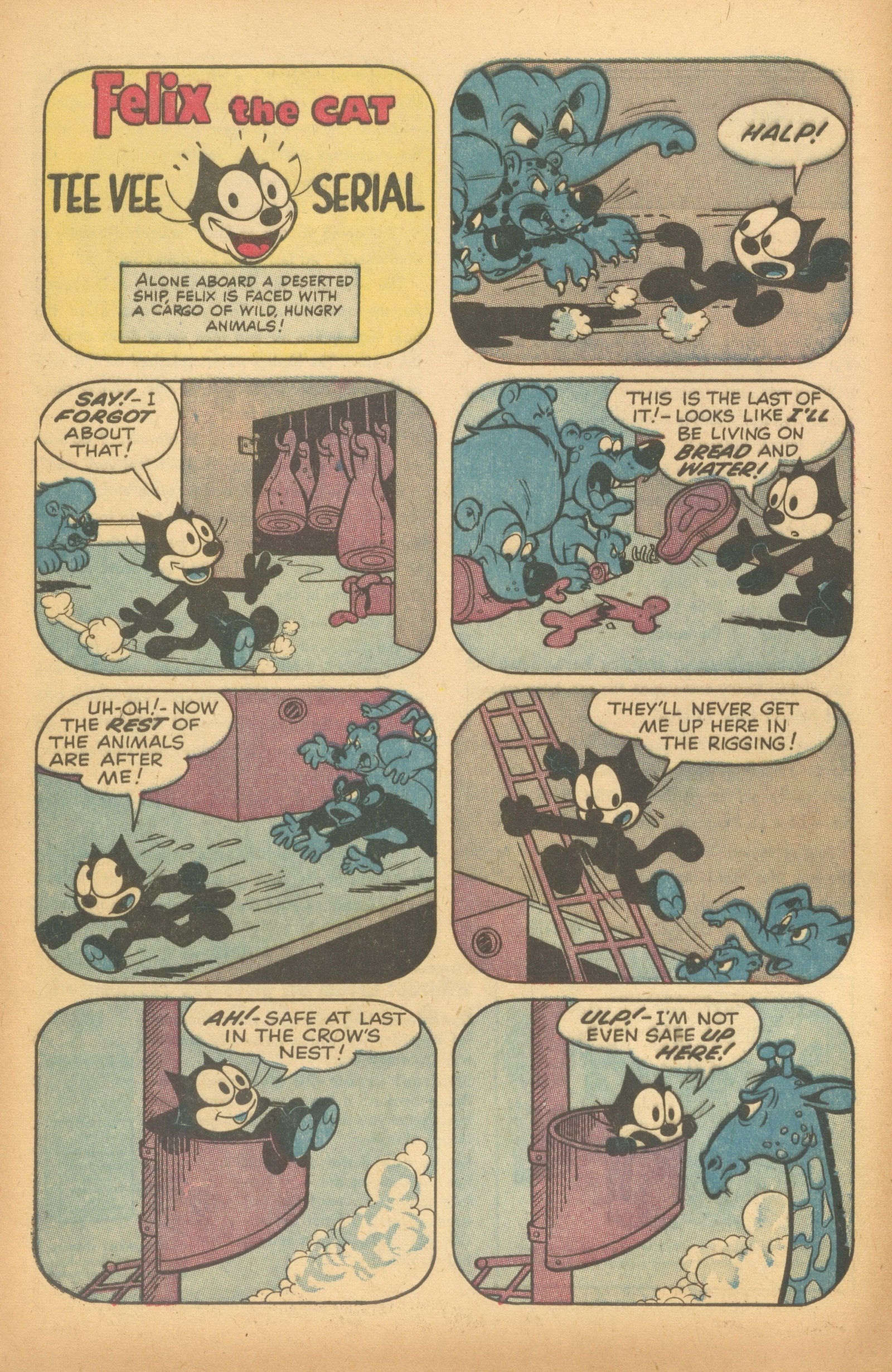 Read online Felix the Cat (1955) comic -  Issue #71 - 28