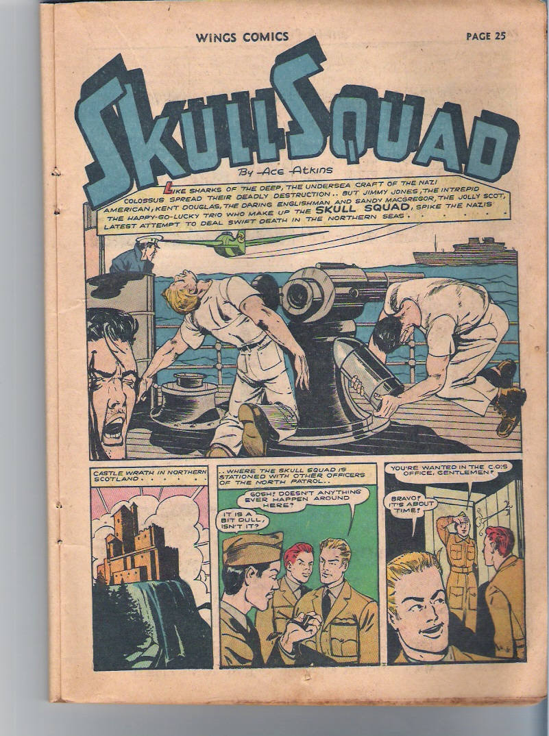 Read online Wings Comics comic -  Issue #27 - 27