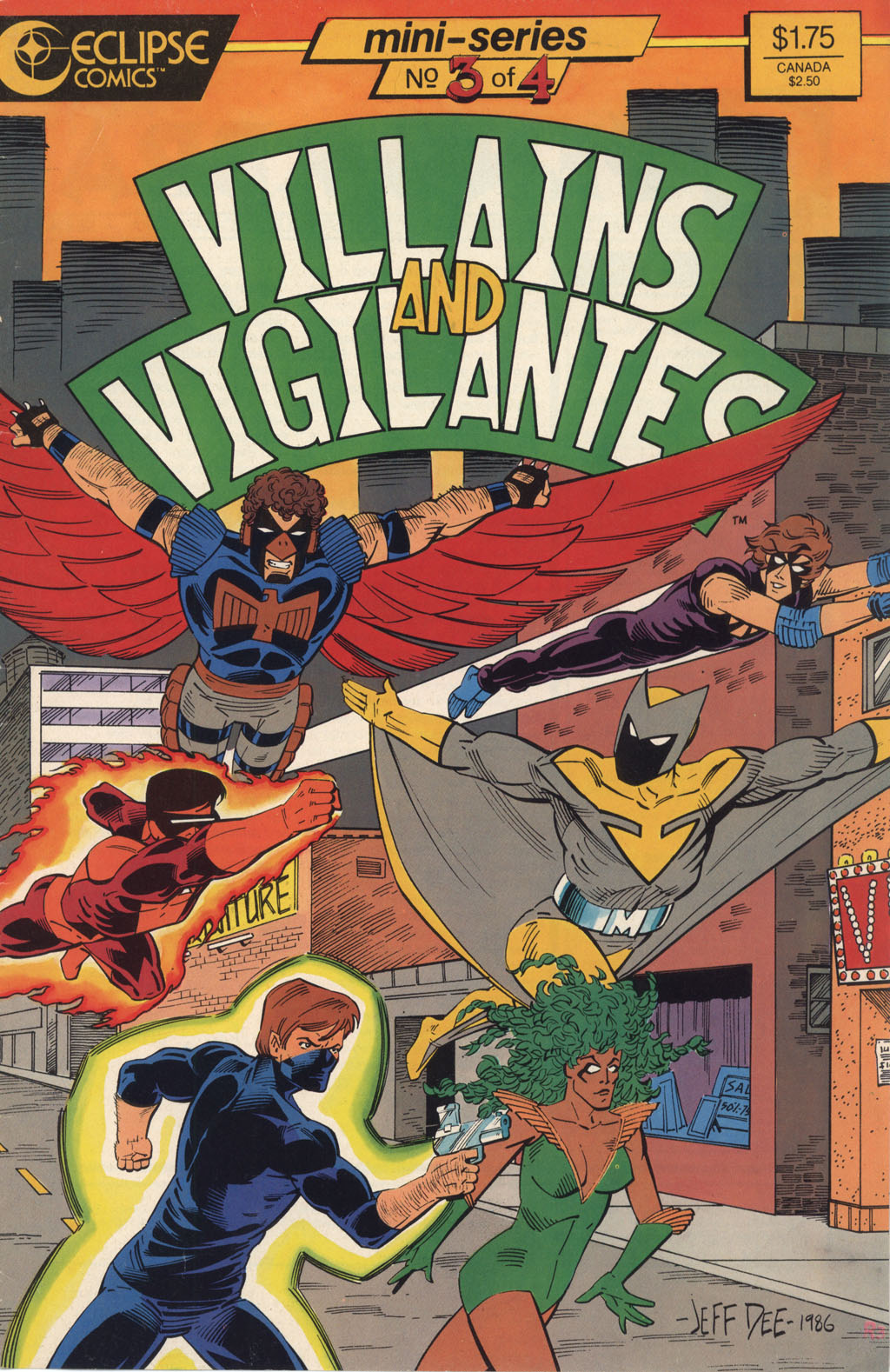 Read online Villains and Vigilantes comic -  Issue #3 - 1