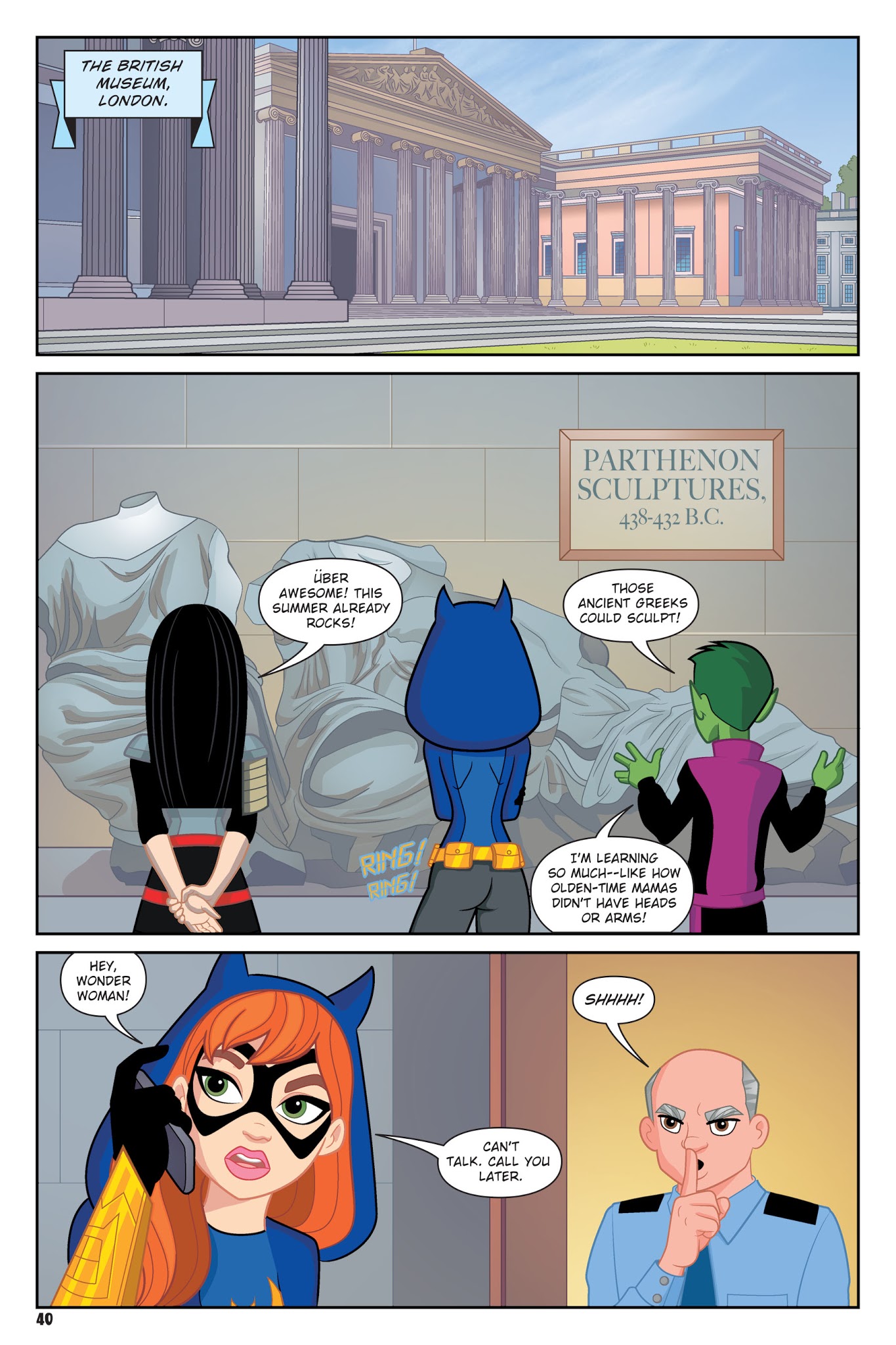 Read online DC Super Hero Girls: Summer Olympus comic -  Issue # TPB - 38