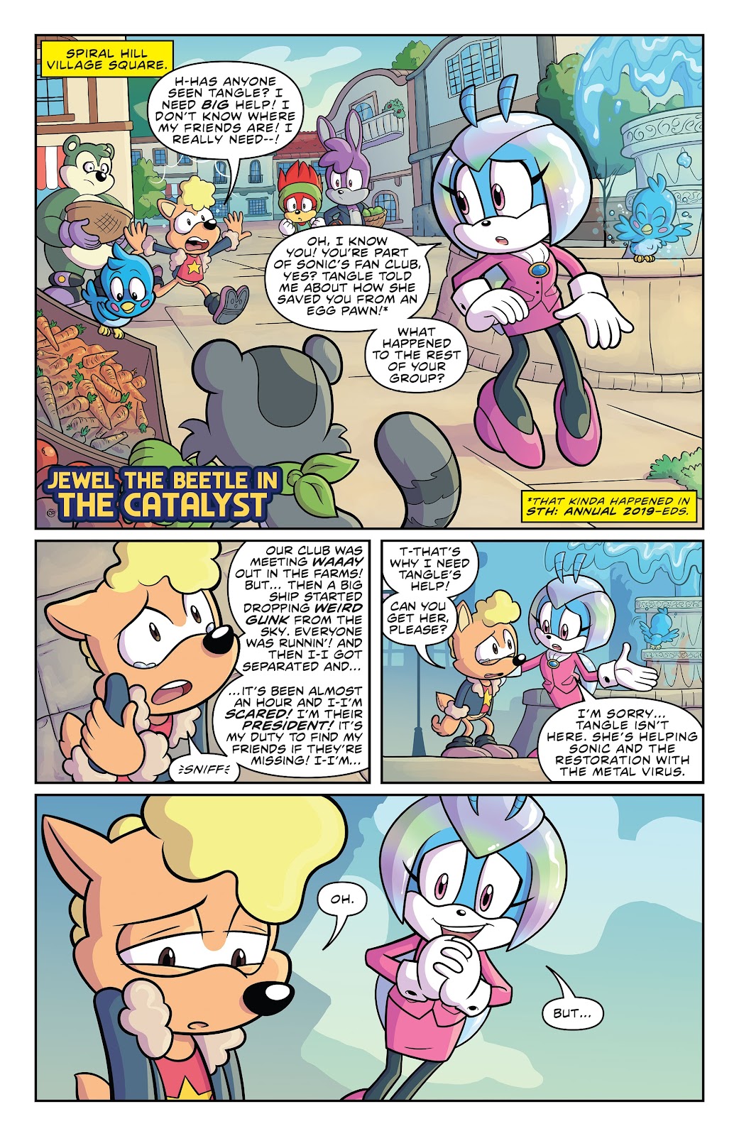 Sonic the Hedgehog (2018) issue Annual 2020 - Page 37