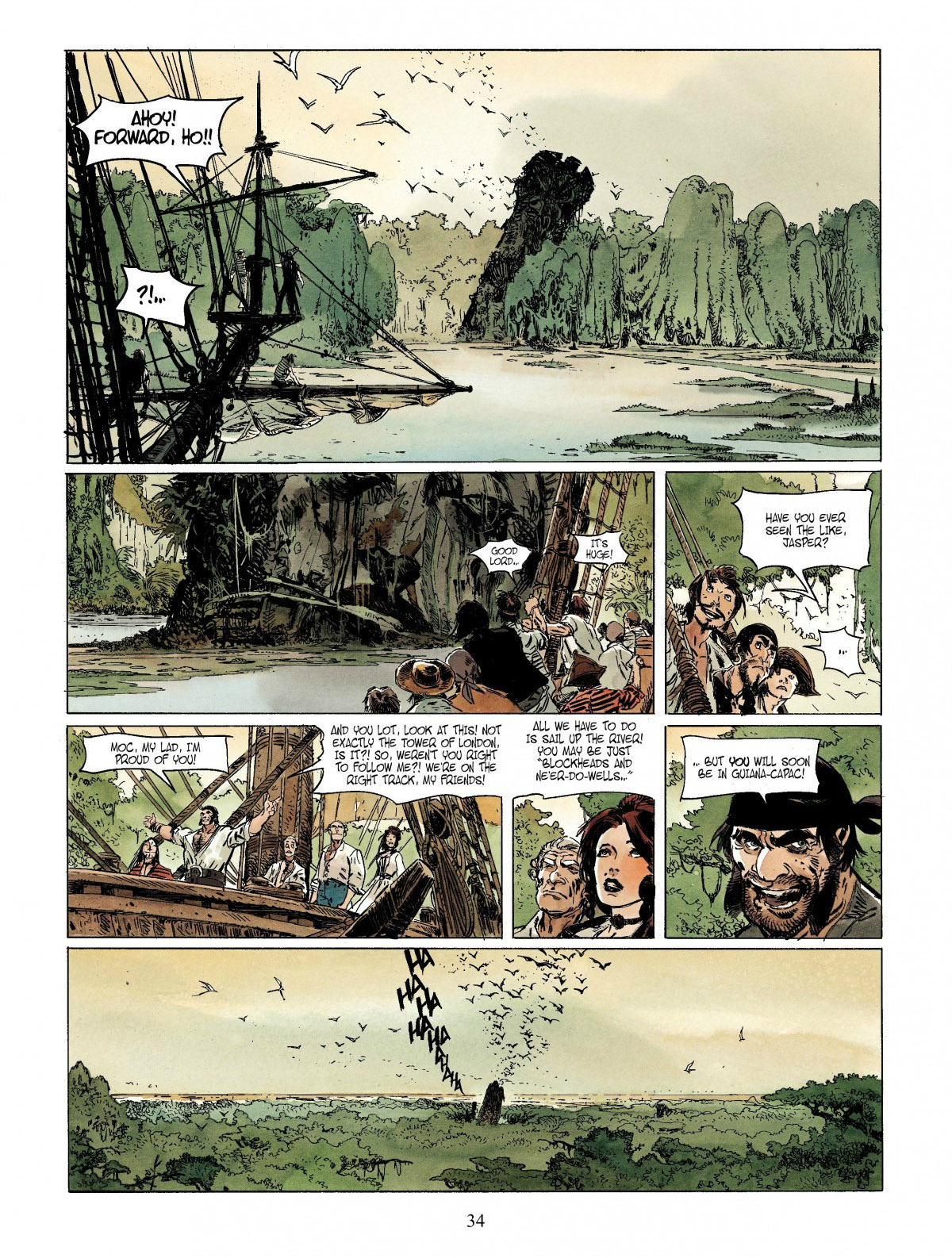 Read online Long John Silver comic -  Issue #3 - 33