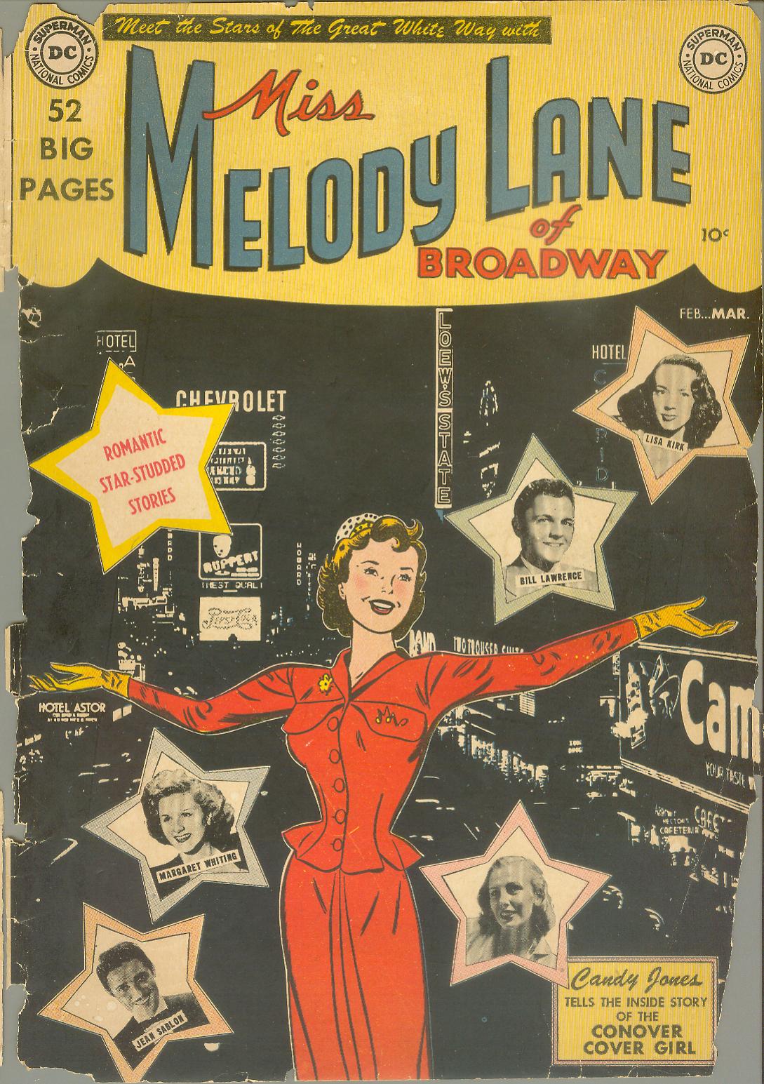 Read online Miss Melody Lane of Broadway comic -  Issue #1 - 1