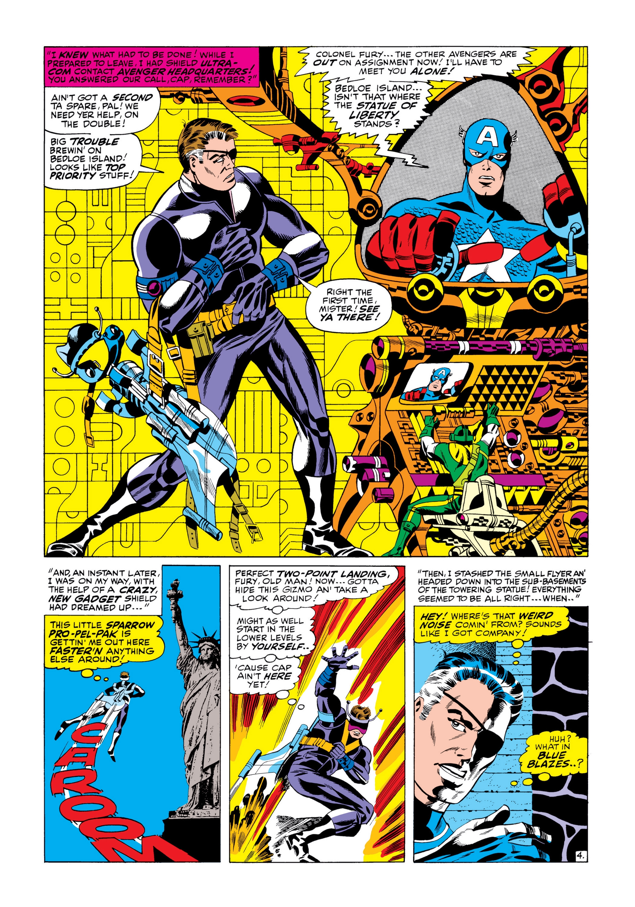Read online Marvel Masterworks: Nick Fury, Agent of S.H.I.E.L.D. comic -  Issue # TPB 2 (Part 1) - 92