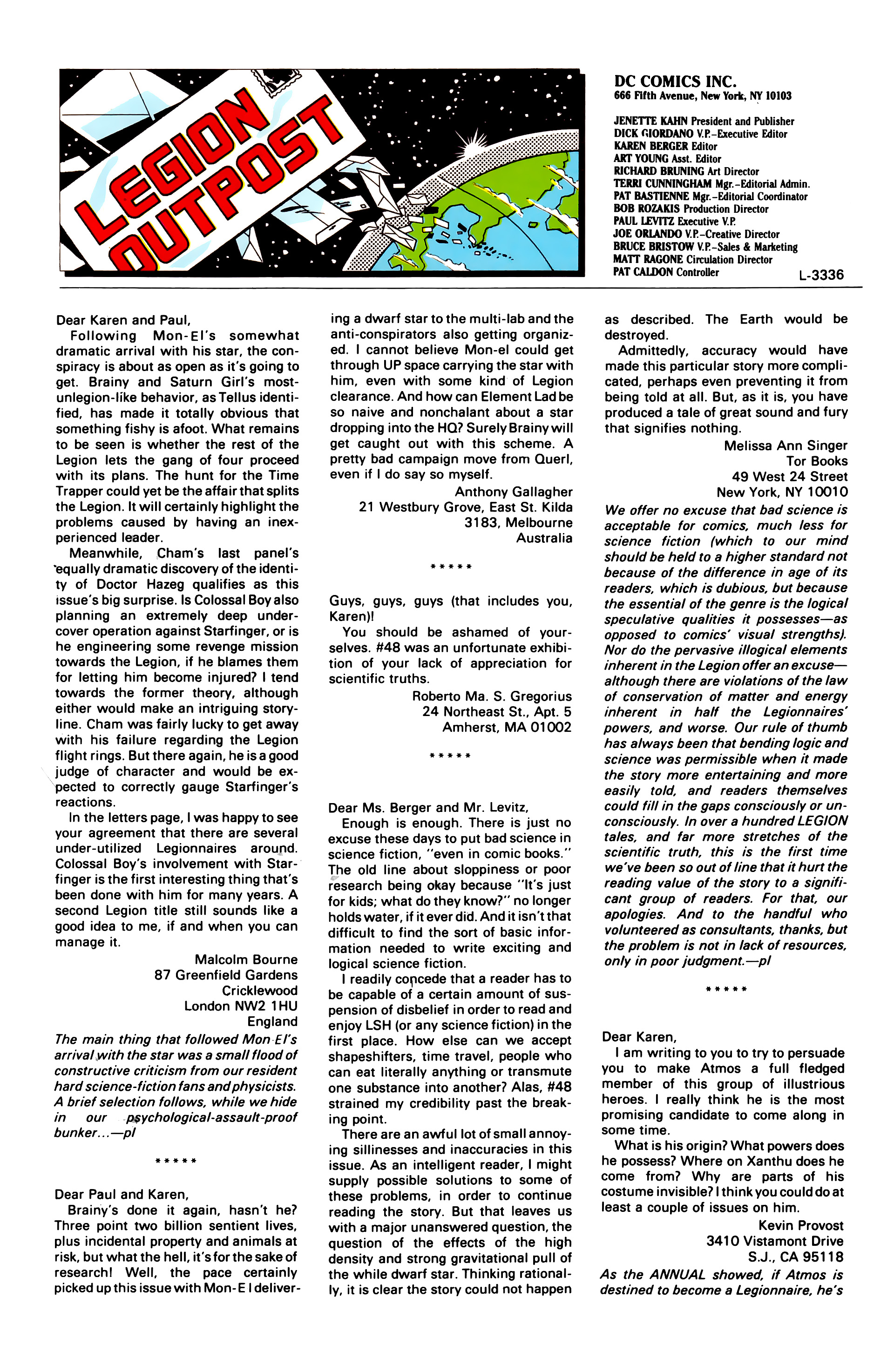 Read online Legion of Super-Heroes (1984) comic -  Issue #53 - 29
