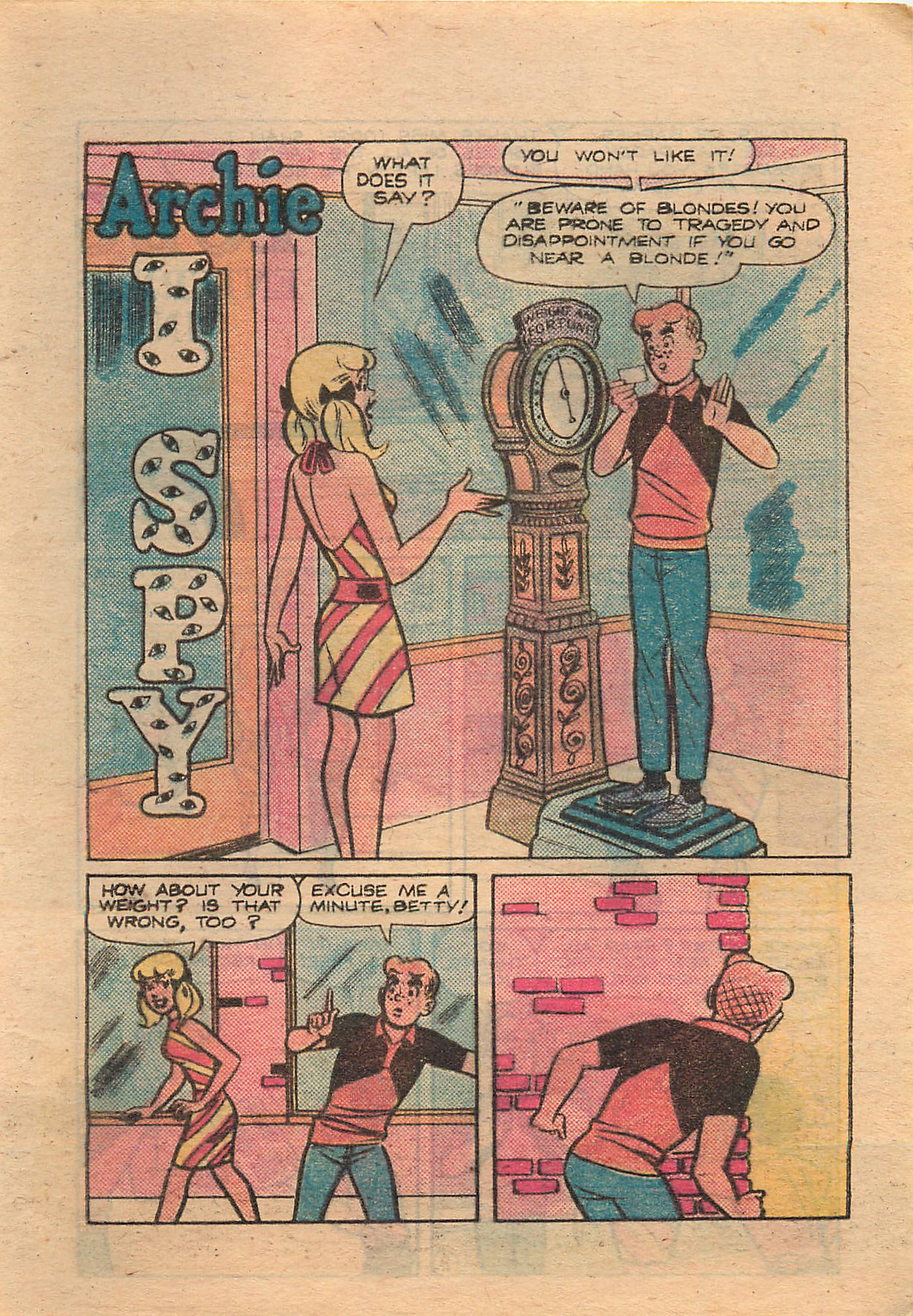 Read online Archie...Archie Andrews, Where Are You? Digest Magazine comic -  Issue #19 - 9