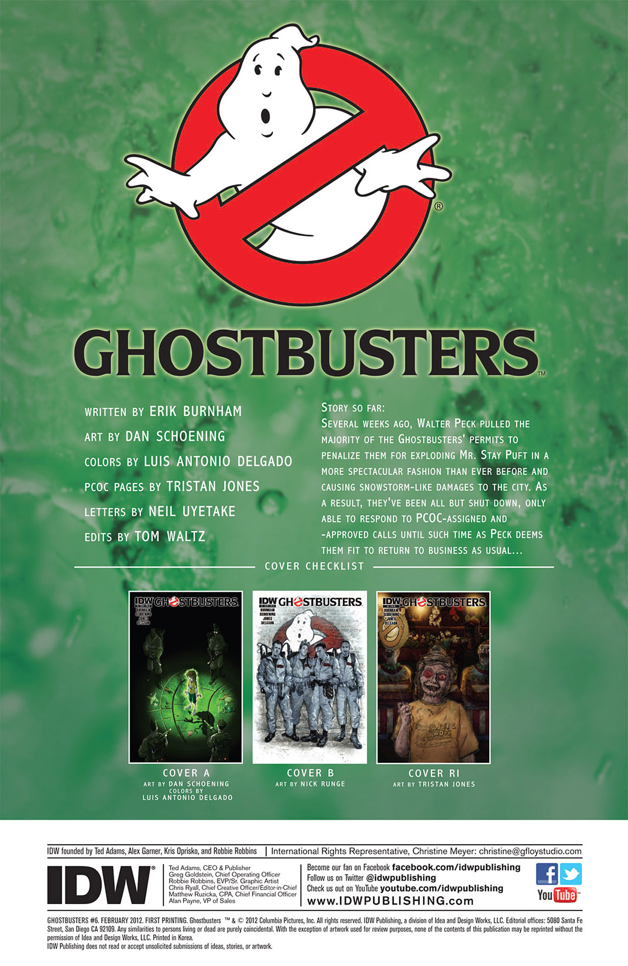 Read online Ghostbusters (2011) comic -  Issue #6 - 4