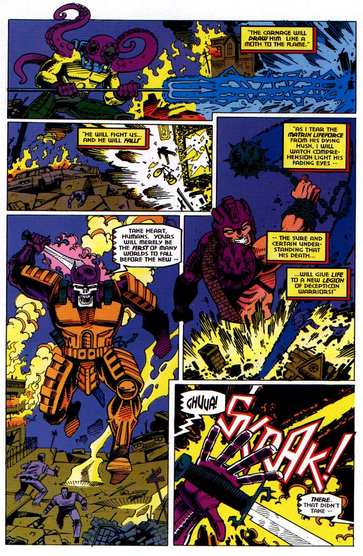 Read online Transformers: Generation 2 (1994) comic -  Issue #4 - 8