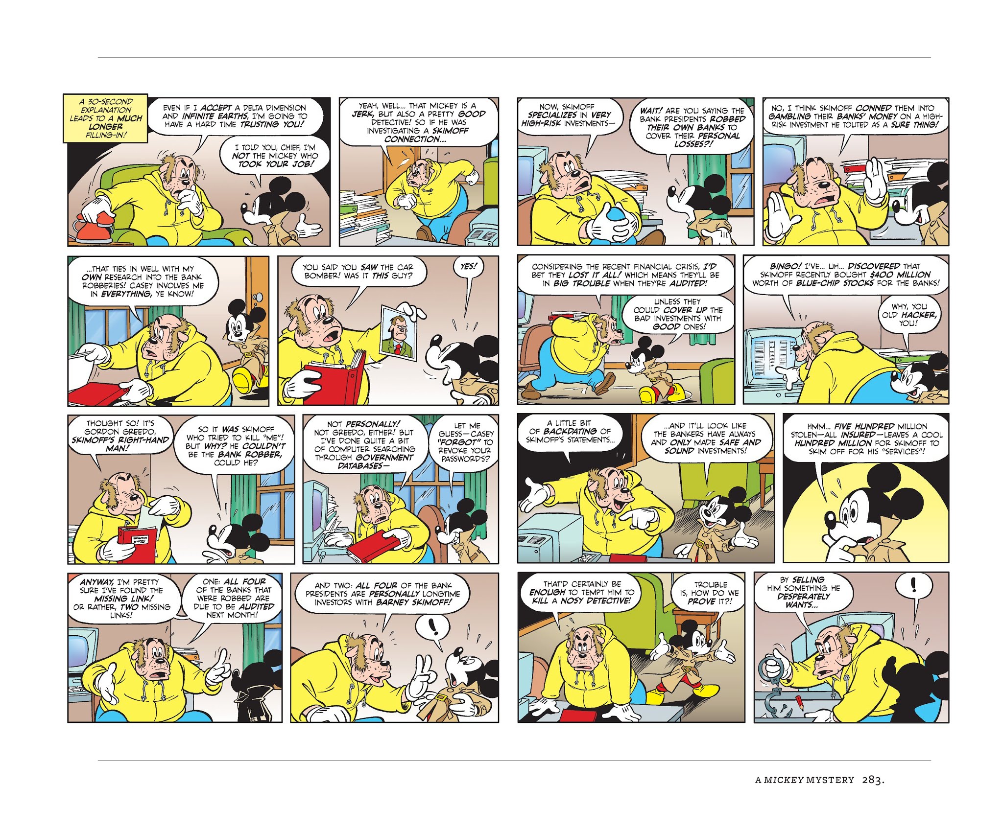 Read online Walt Disney's Mickey Mouse by Floyd Gottfredson comic -  Issue # TPB 8 (Part 3) - 83