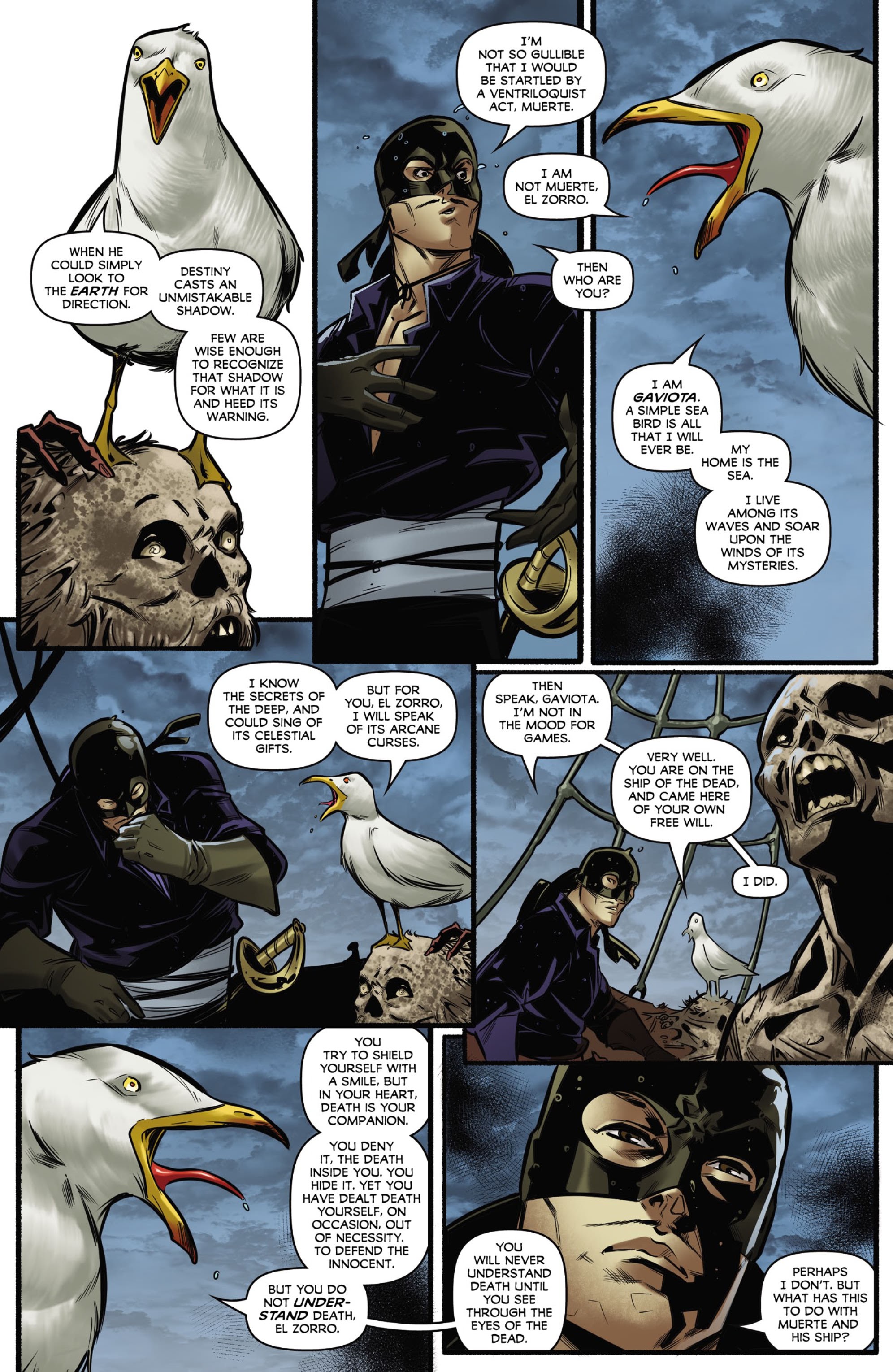 Read online Zorro: Galleon Of the Dead comic -  Issue #2 - 18