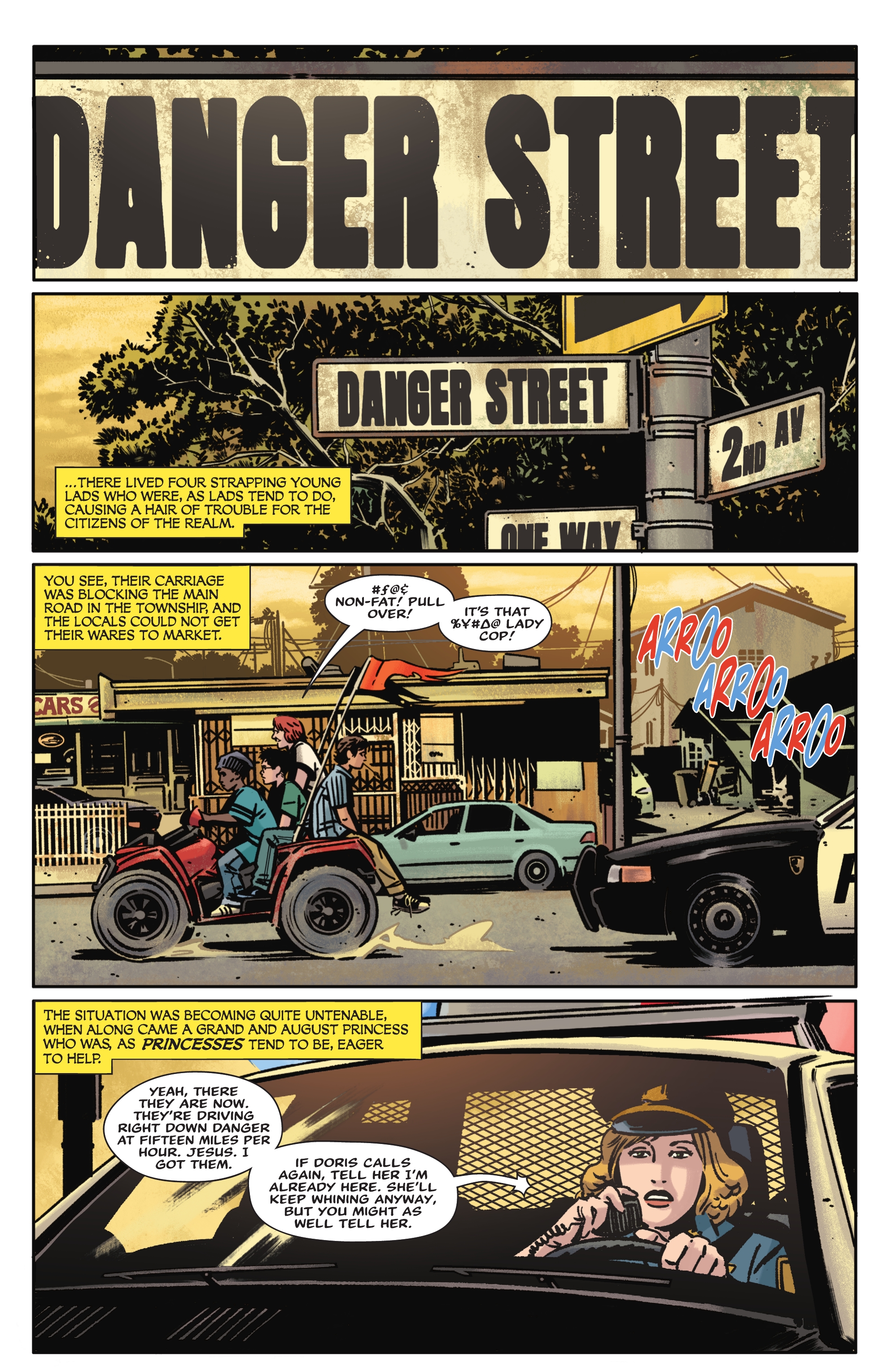 Read online Danger Street comic -  Issue #1 - 6