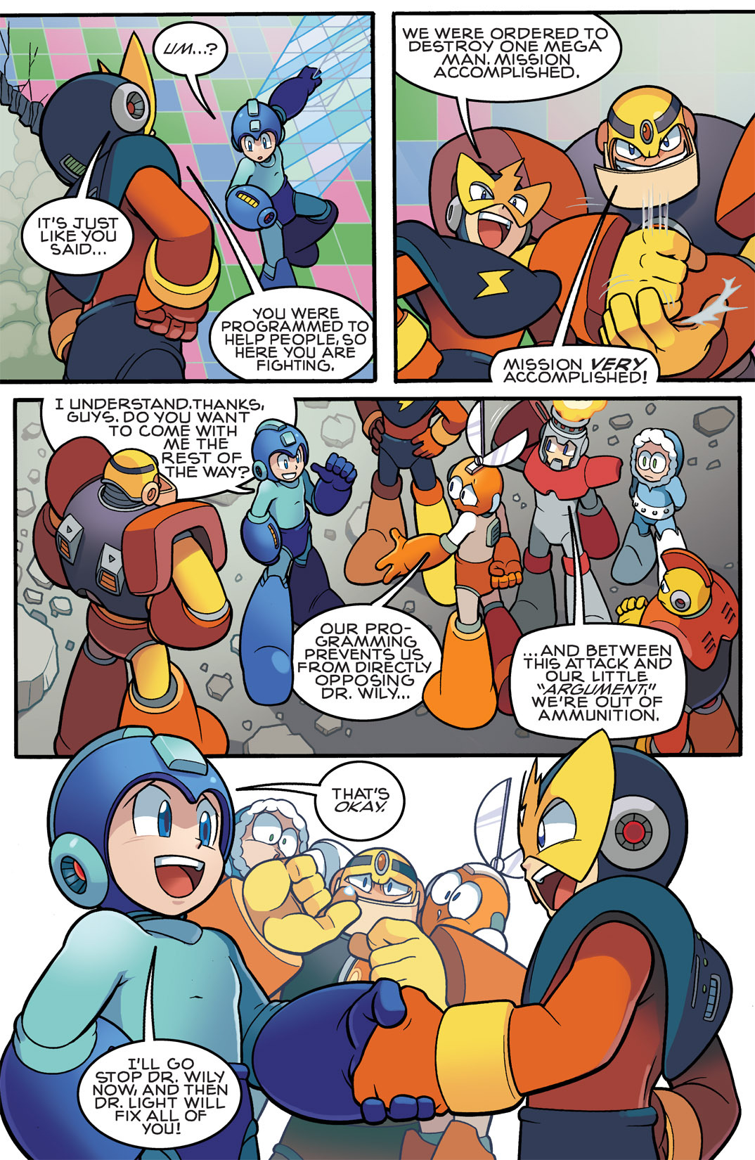 Read online Mega Man comic -  Issue # _TPB 1 - 98