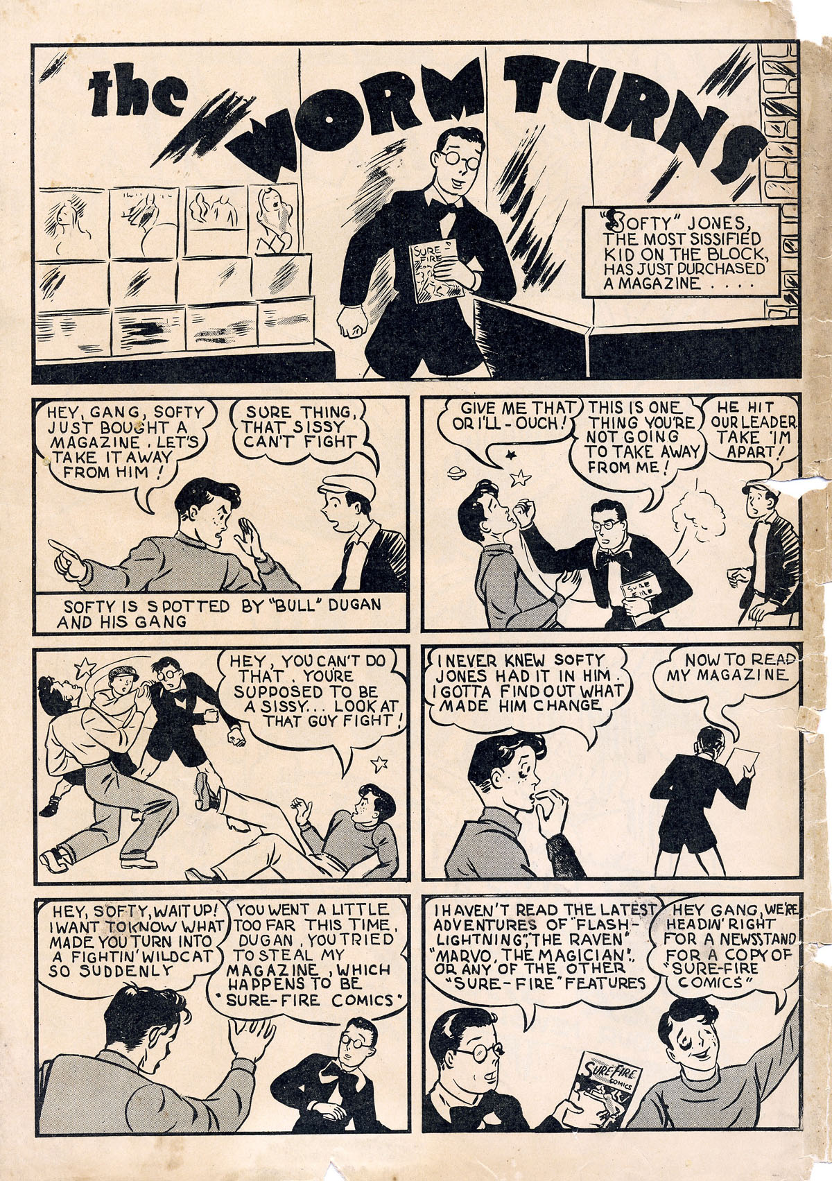 Read online Super-Mystery Comics comic -  Issue #4 - 68