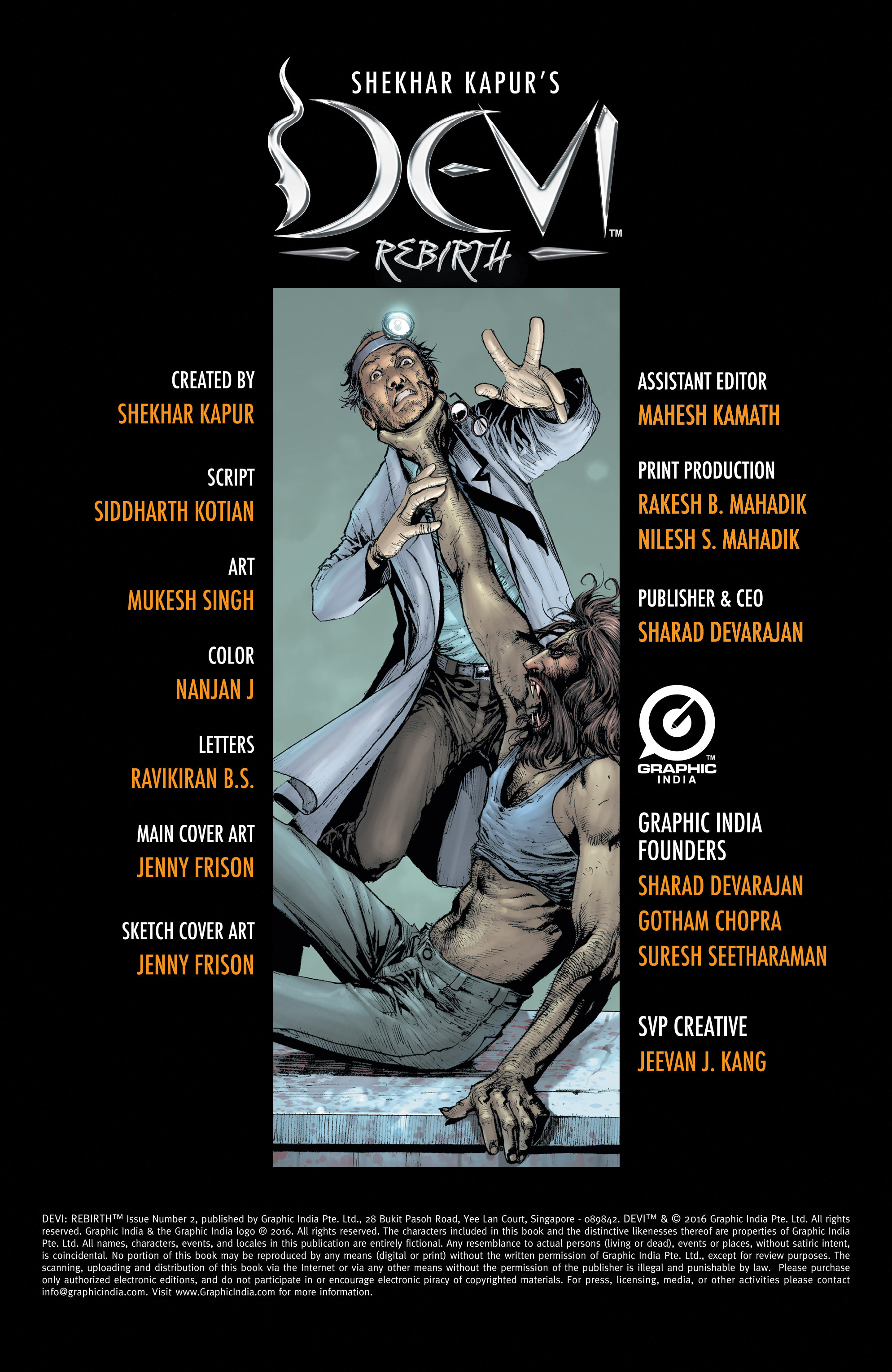 Read online Shekhar Kapur's Devi: Rebirth comic -  Issue #2 - 2