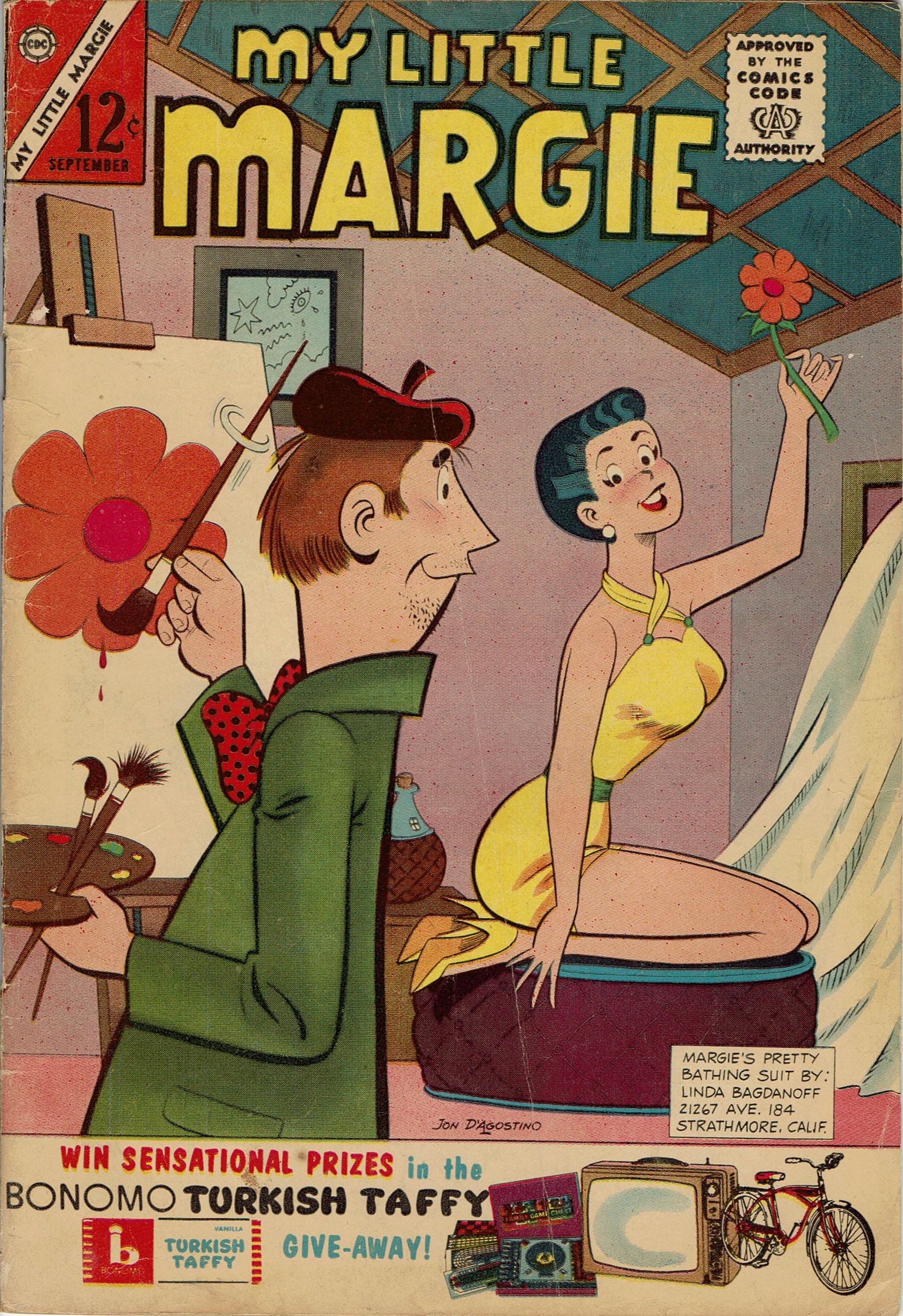 Read online My Little Margie (1954) comic -  Issue #49 - 1