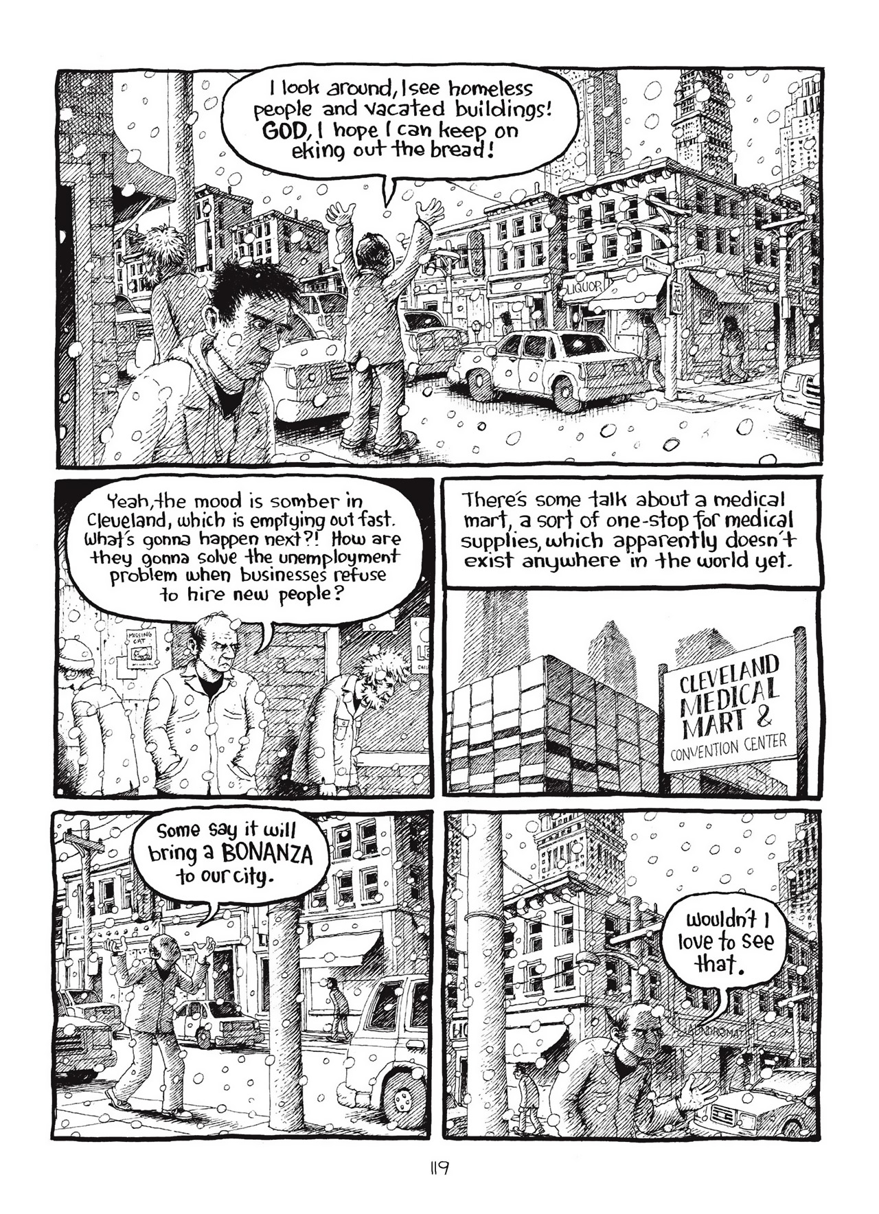 Read online Harvey Pekar's Cleveland comic -  Issue # TPB - 120