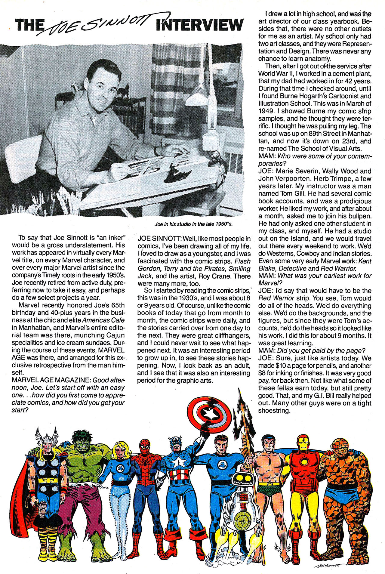 Read online Marvel Age comic -  Issue #109 - 23