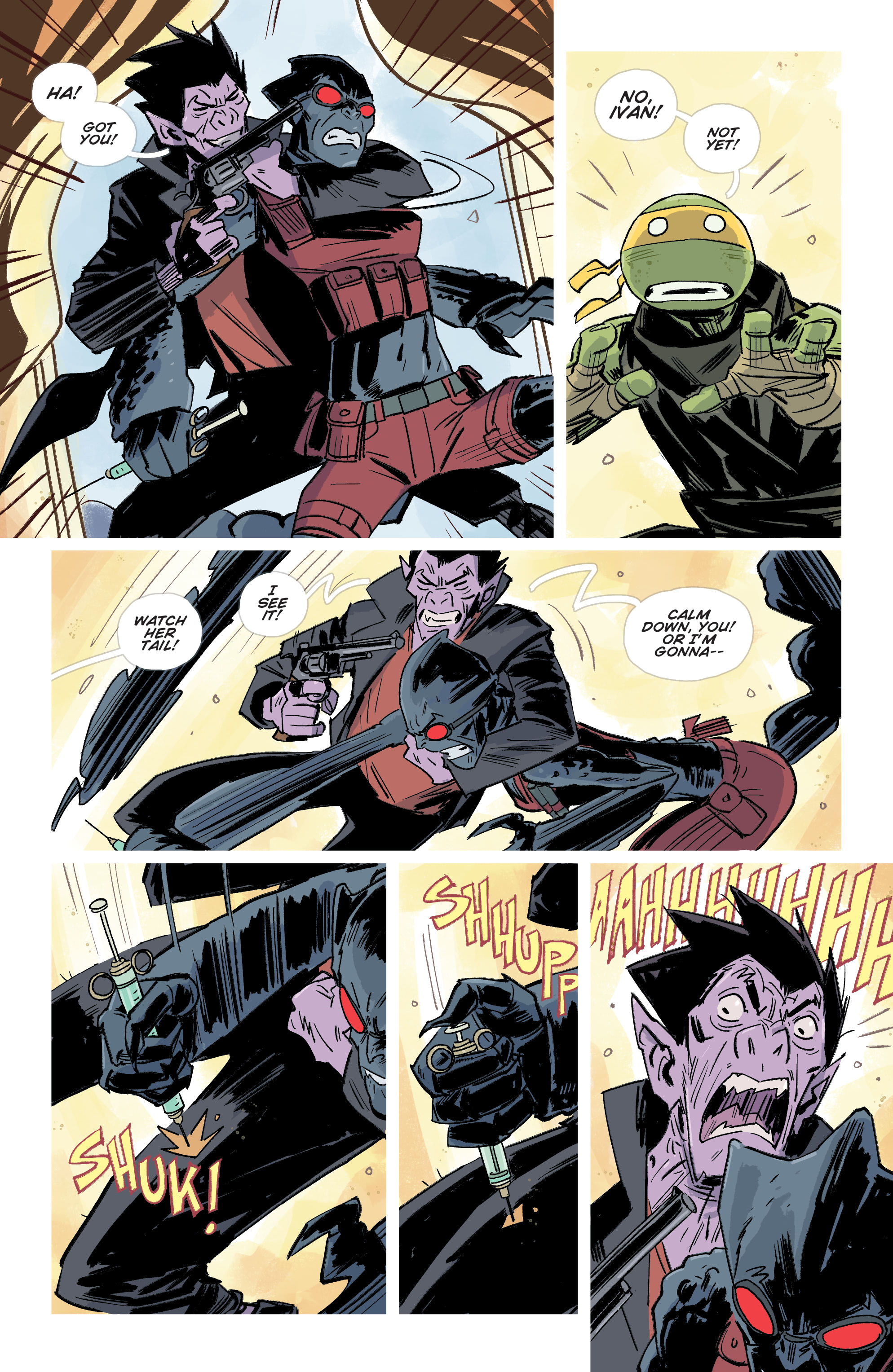 Read online Teenage Mutant Ninja Turtles: Jennika II comic -  Issue #3 - 10