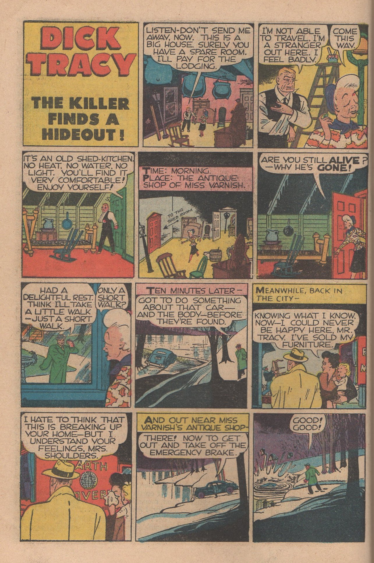 Read online Dick Tracy comic -  Issue #144 - 18