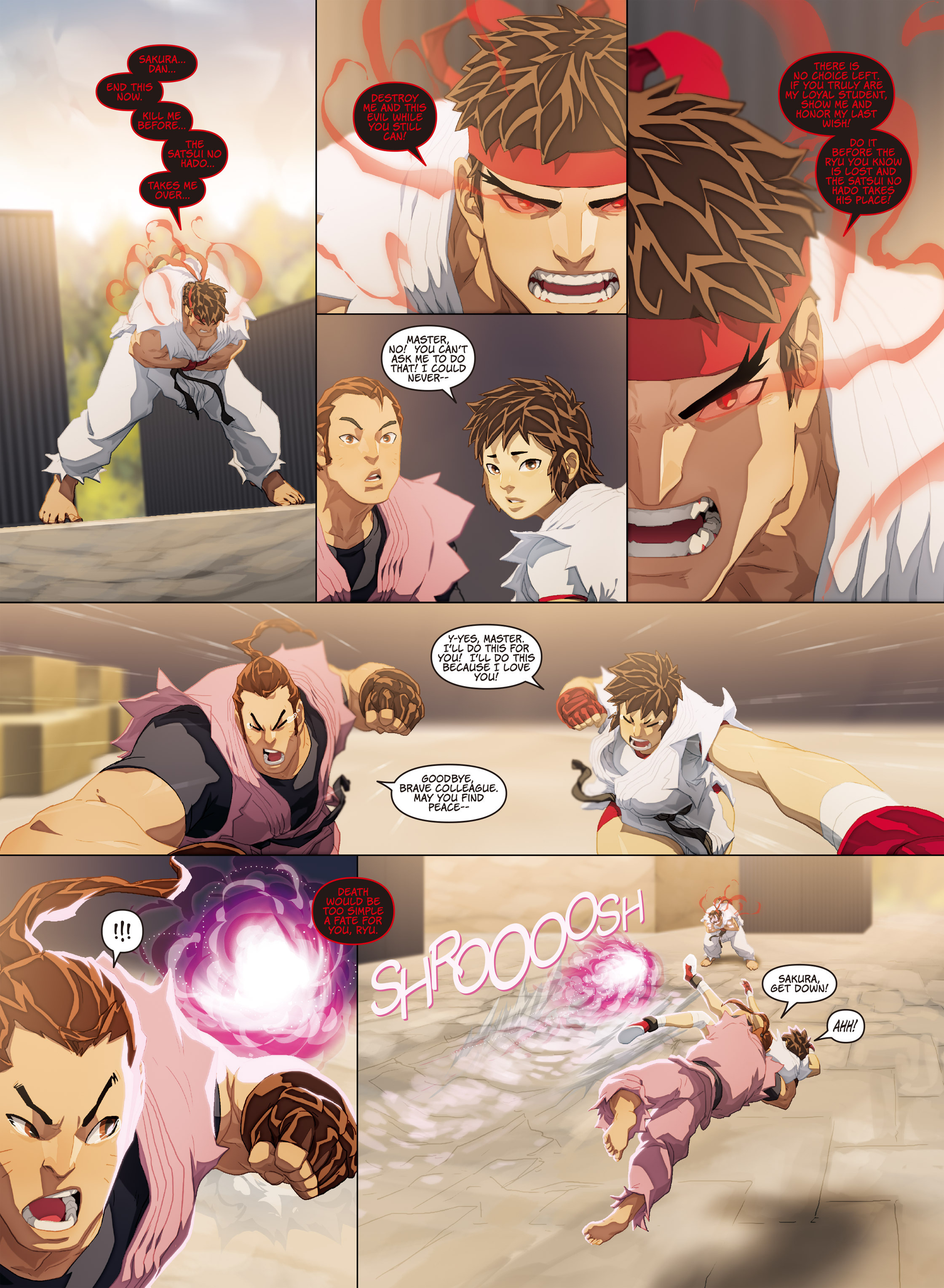Read online Super Street Fighter comic -  Issue # Vol.2 - Hyper Fighting - 63
