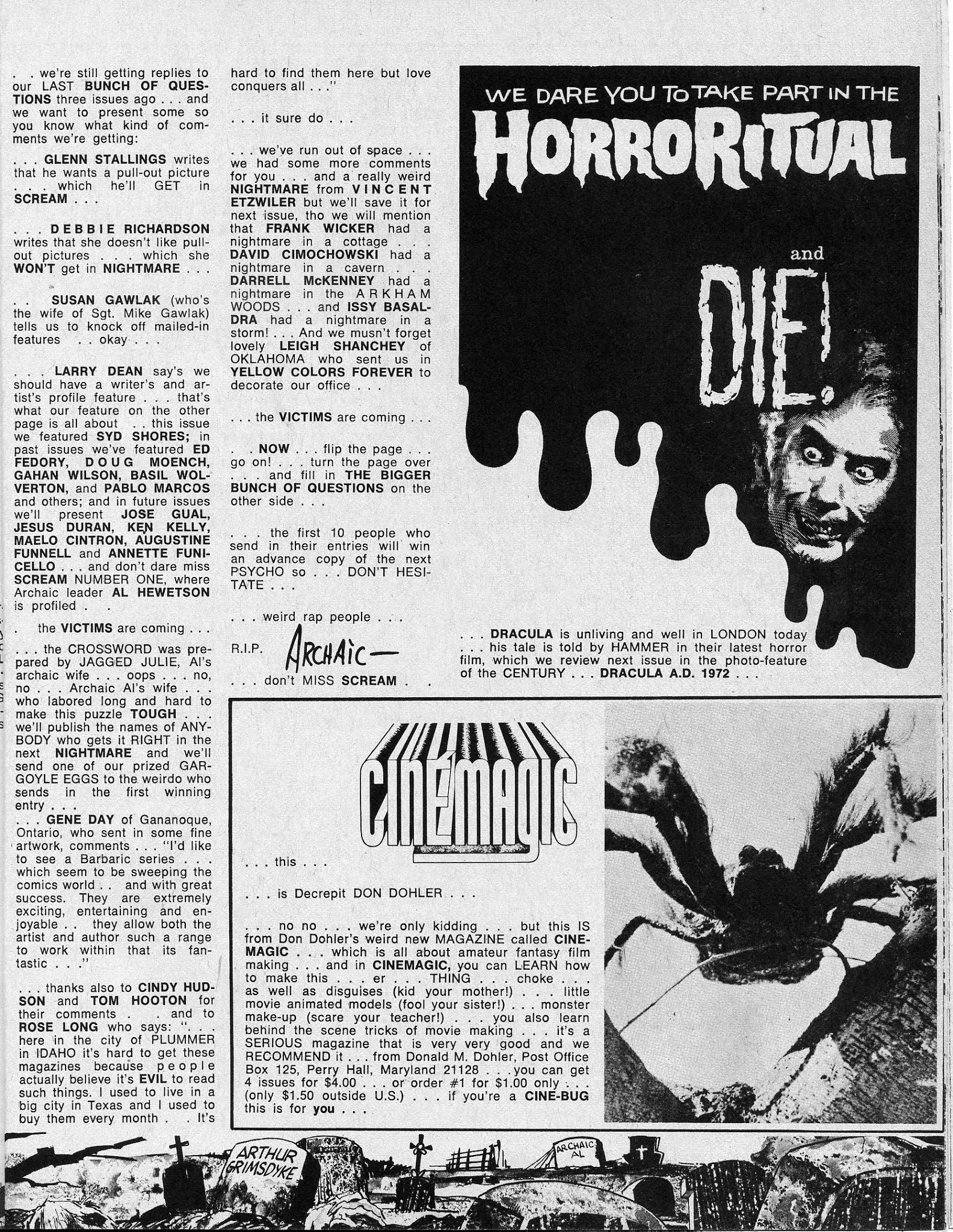 Read online Nightmare (1970) comic -  Issue #13 - 29