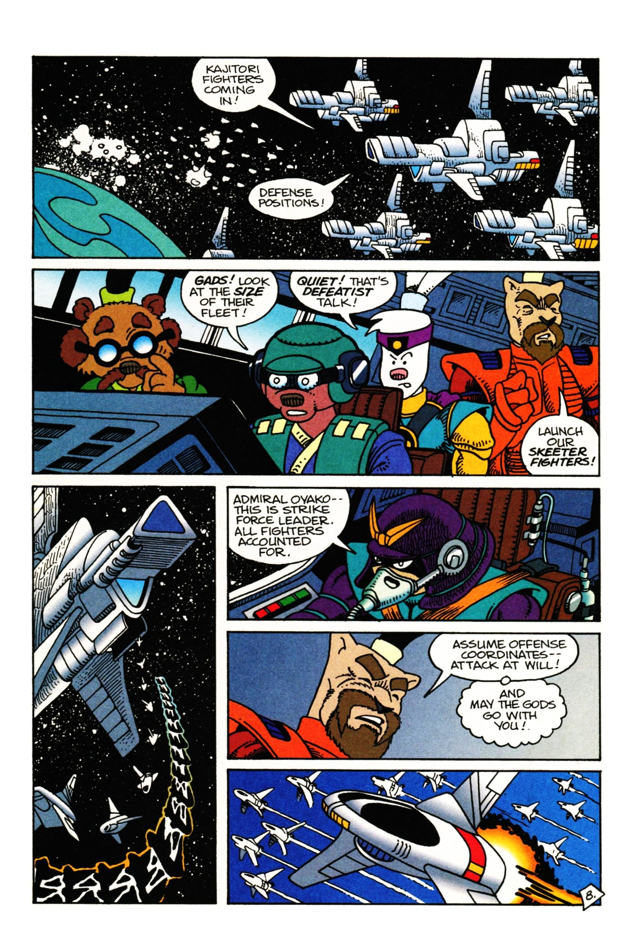 Read online Space Usagi Volume 2 comic -  Issue #3 - 10
