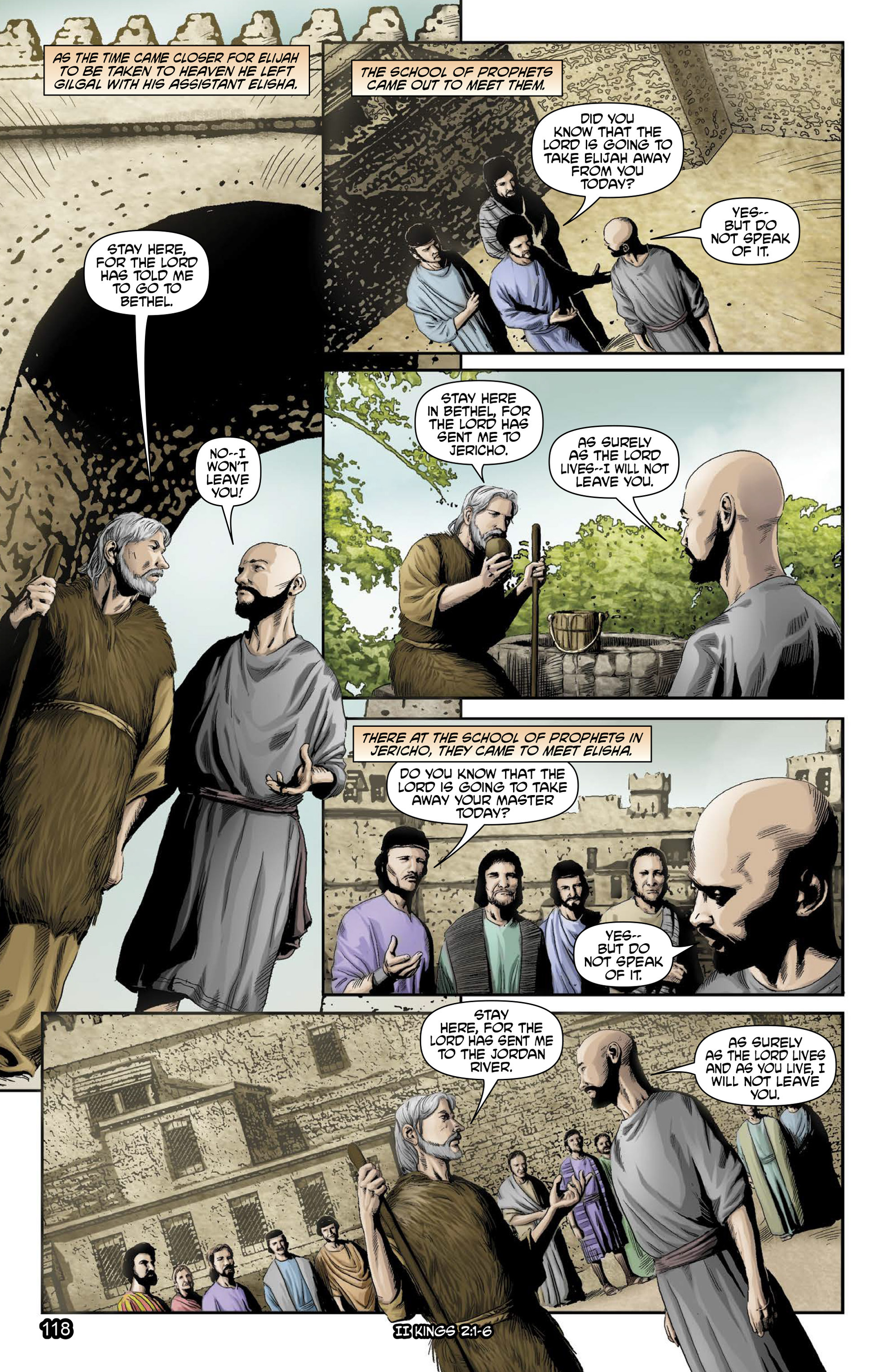 Read online The Kingstone Bible comic -  Issue #6 - 116