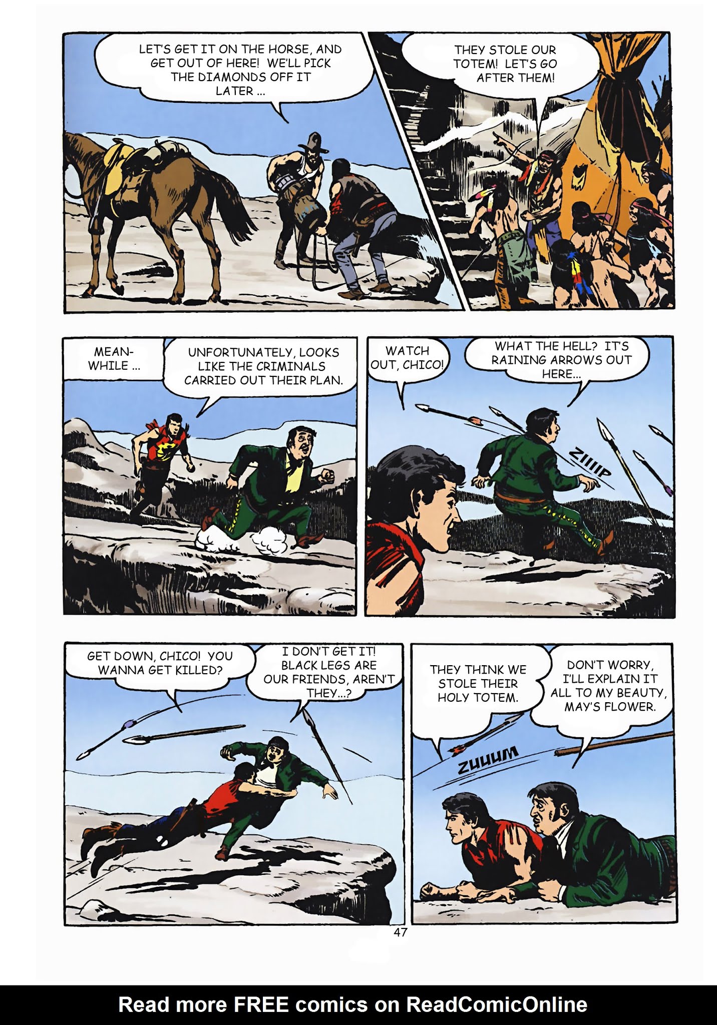 Read online Zenith gigante - Zagor gigante comic -  Issue #2 - 48