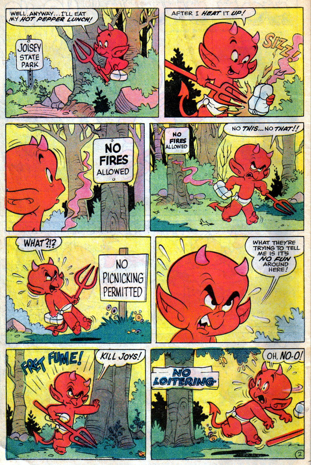 Read online Hot Stuff, the Little Devil comic -  Issue #159 - 6