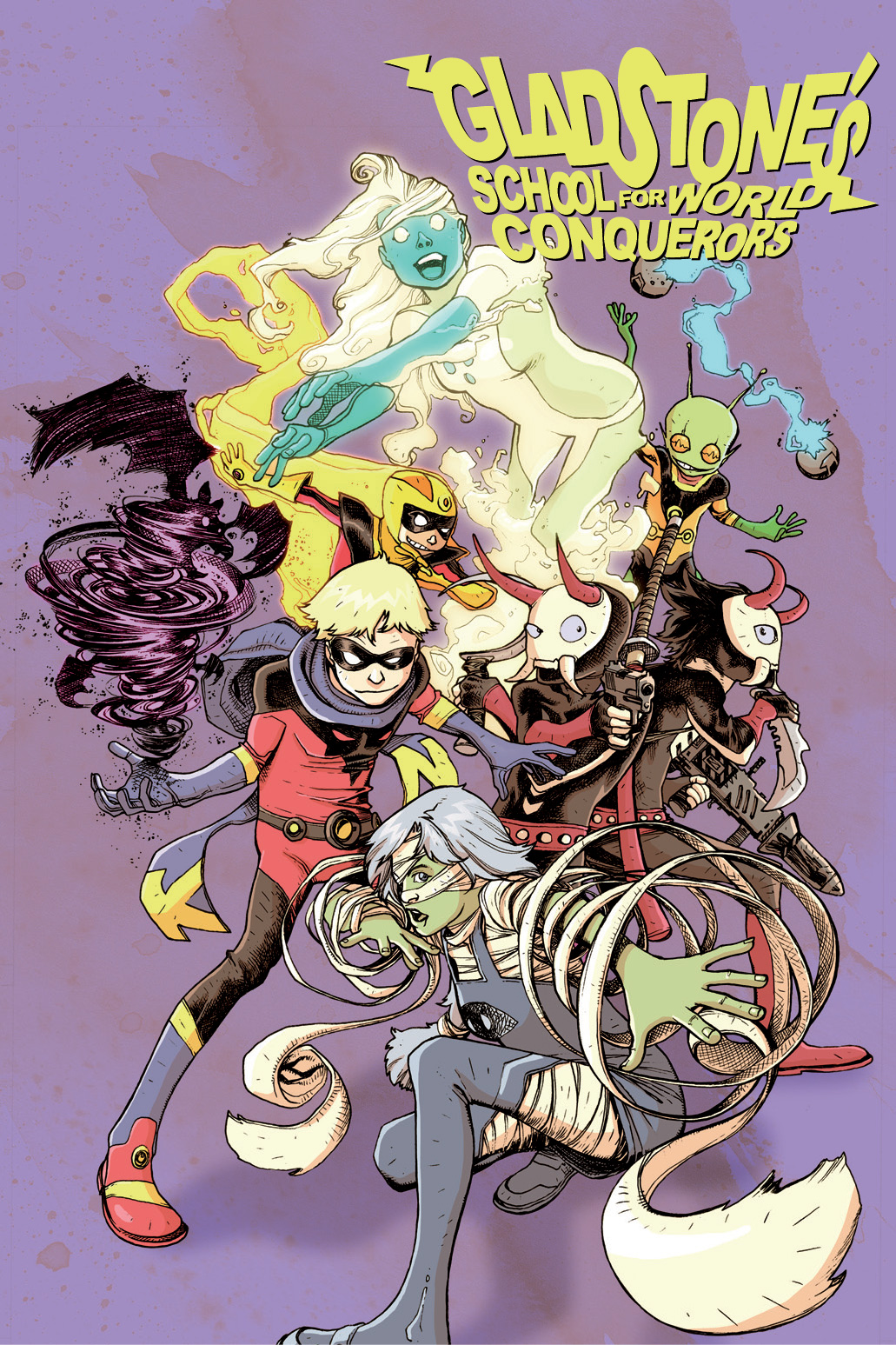 Read online Gladstone's School for World Conquerors (2013) comic -  Issue #3 - 1