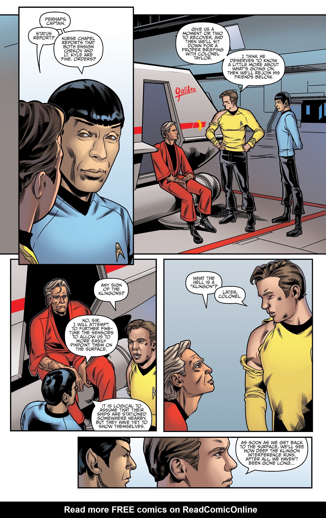 Read online Star Trek/Planet of the Apes: The Primate Directive comic -  Issue #3 - 20