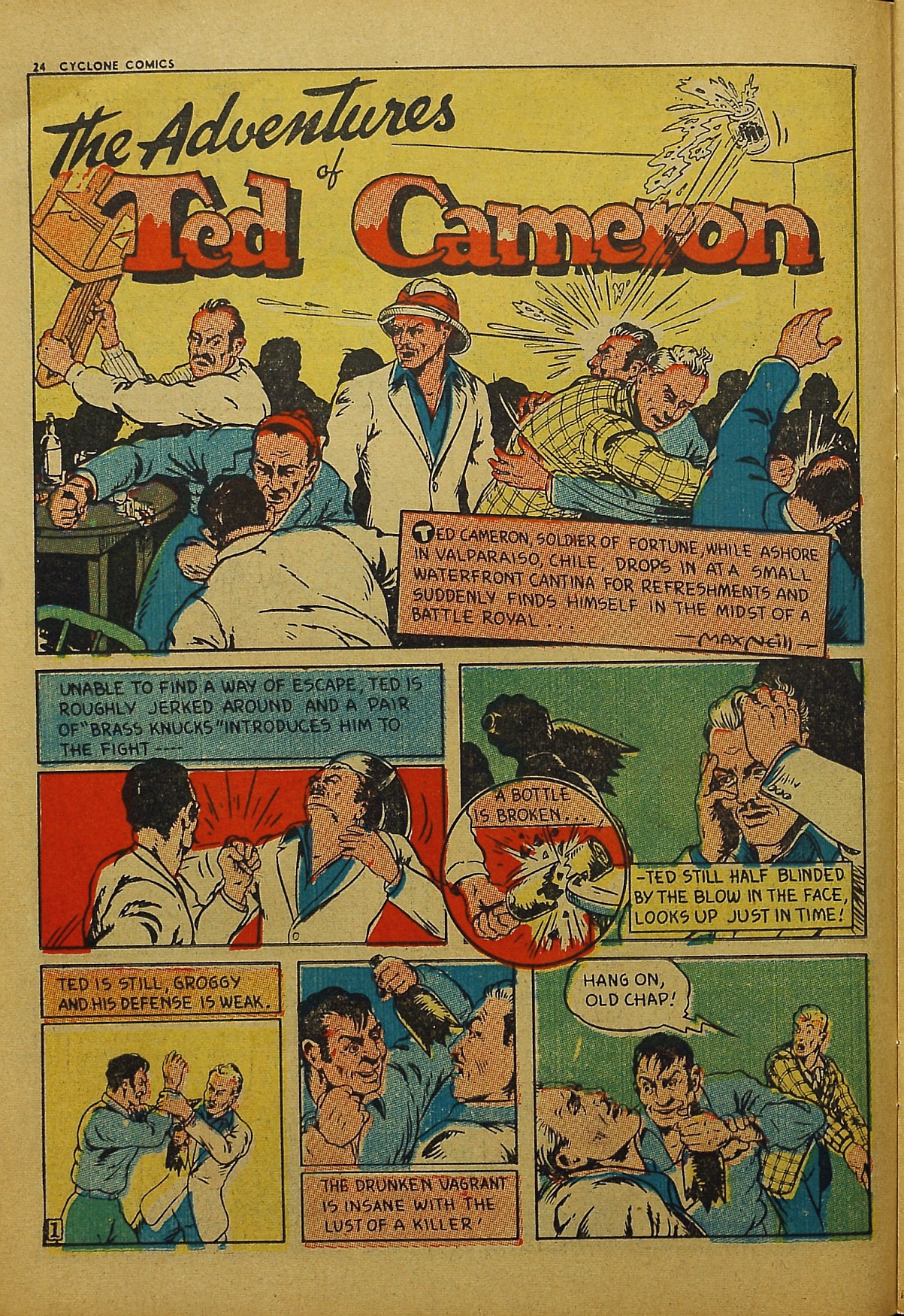 Read online Cyclone Comics comic -  Issue #5 - 26