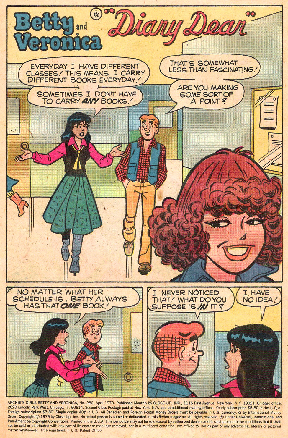 Read online Archie's Girls Betty and Veronica comic -  Issue #280 - 3