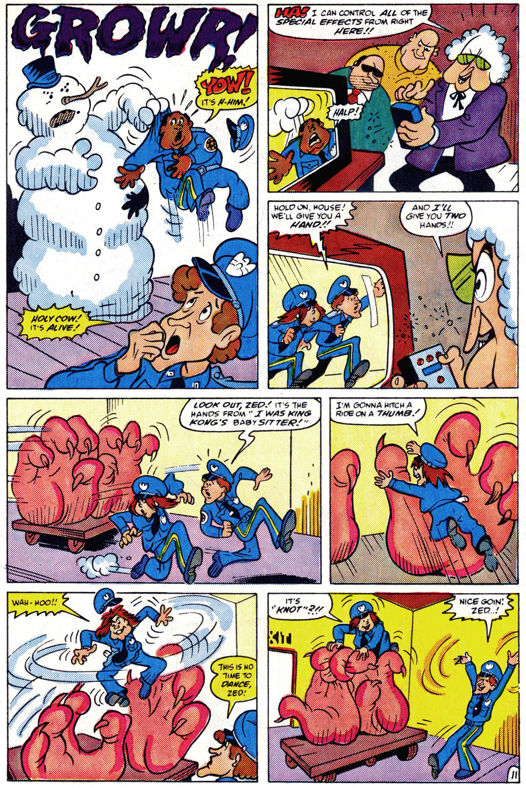 Read online Police Academy comic -  Issue #1 - 12