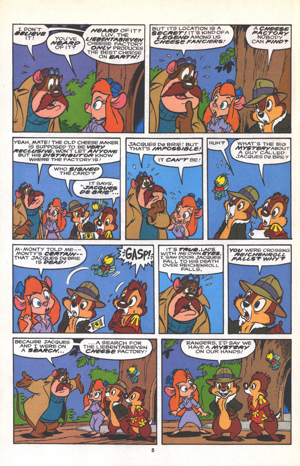 Read online Disney's Chip 'N Dale Rescue Rangers comic -  Issue #17 - 8