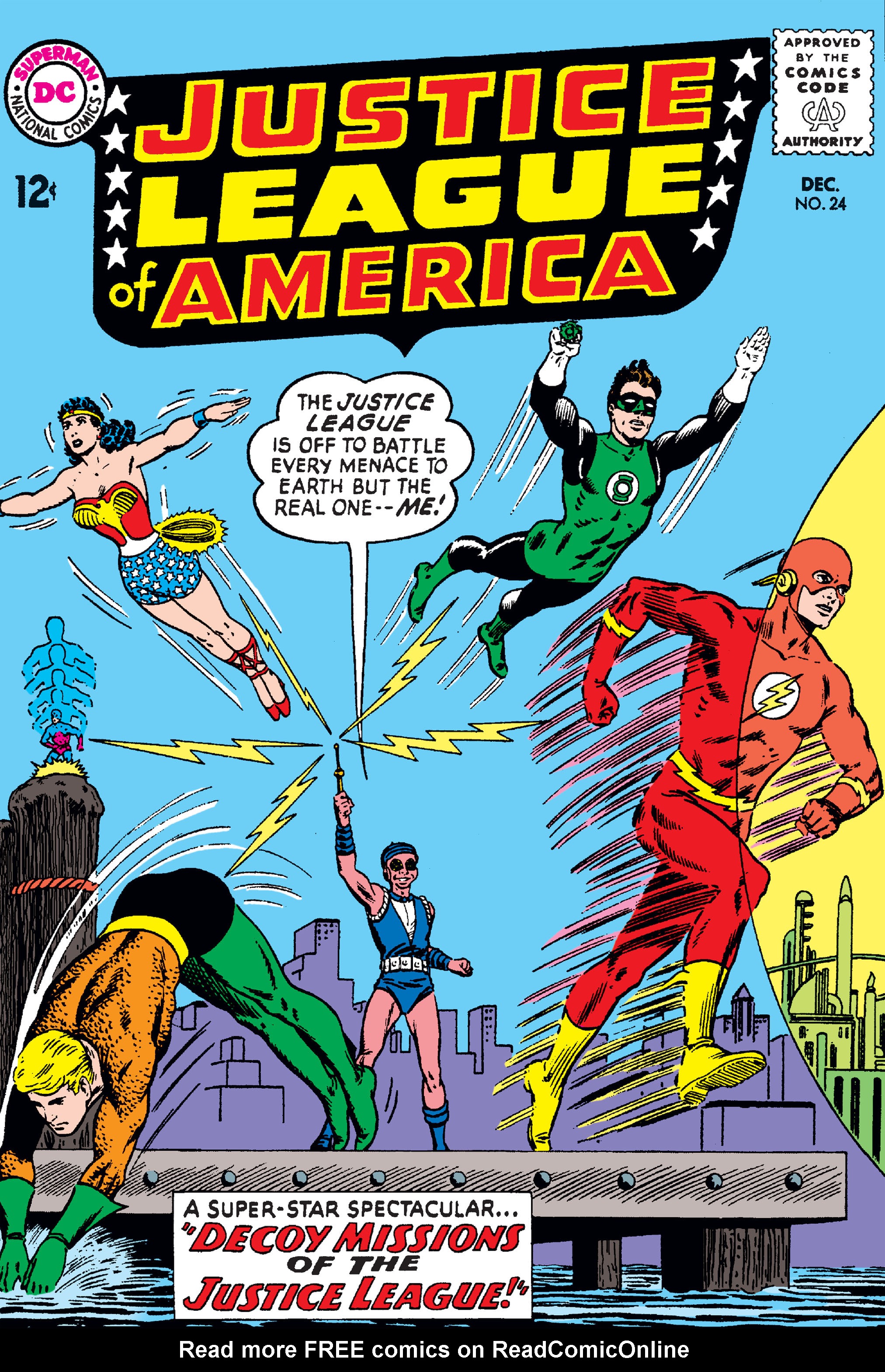 Read online Justice League of America (1960) comic -  Issue #24 - 1