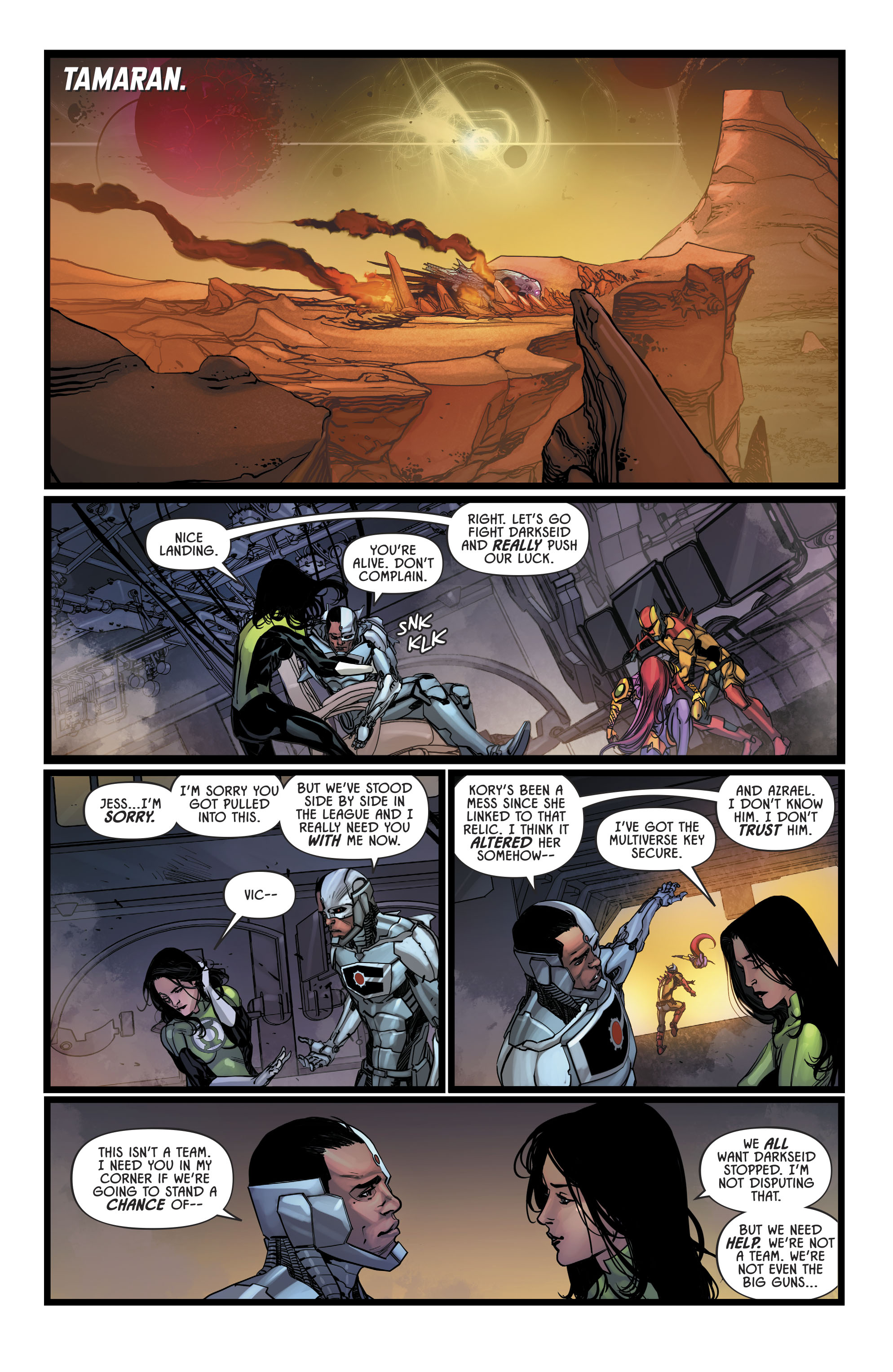 Read online Justice League Odyssey comic -  Issue #6 - 13