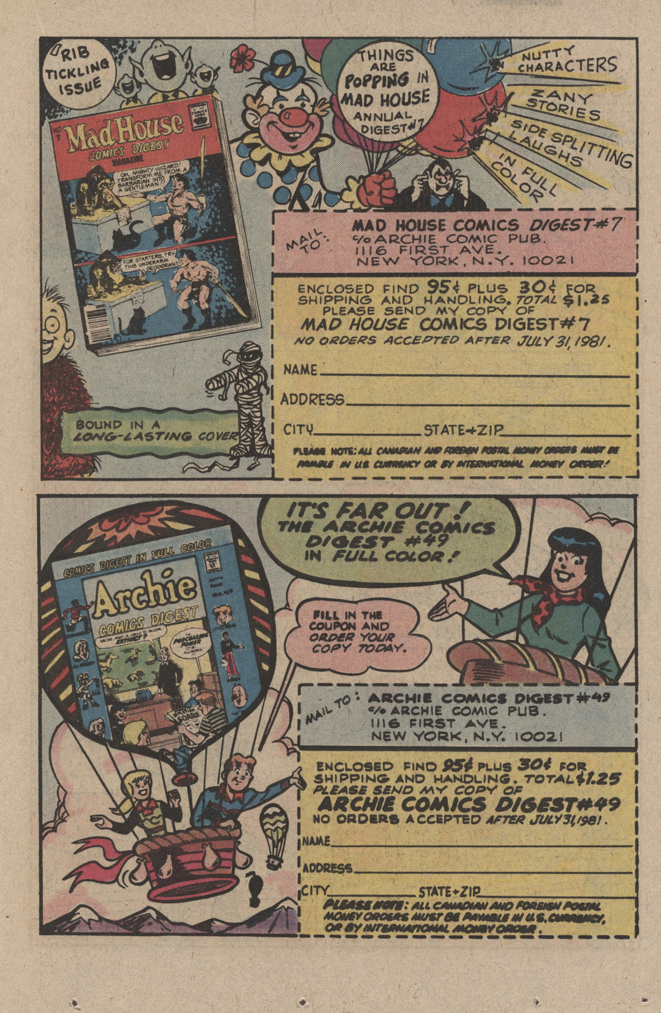 Read online Archie's Joke Book Magazine comic -  Issue #278 - 19