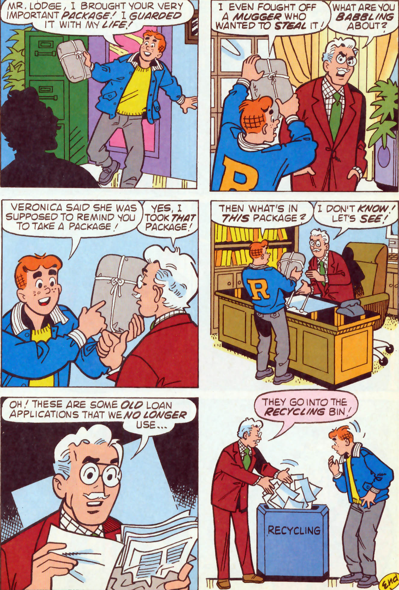 Read online Archie (1960) comic -  Issue #459 - 7