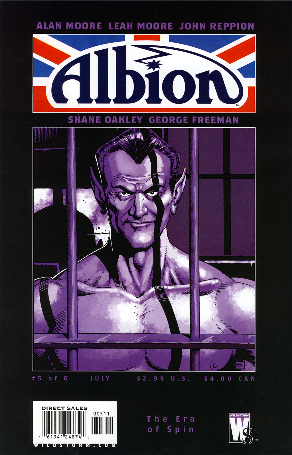Read online Albion comic -  Issue #5 - 1