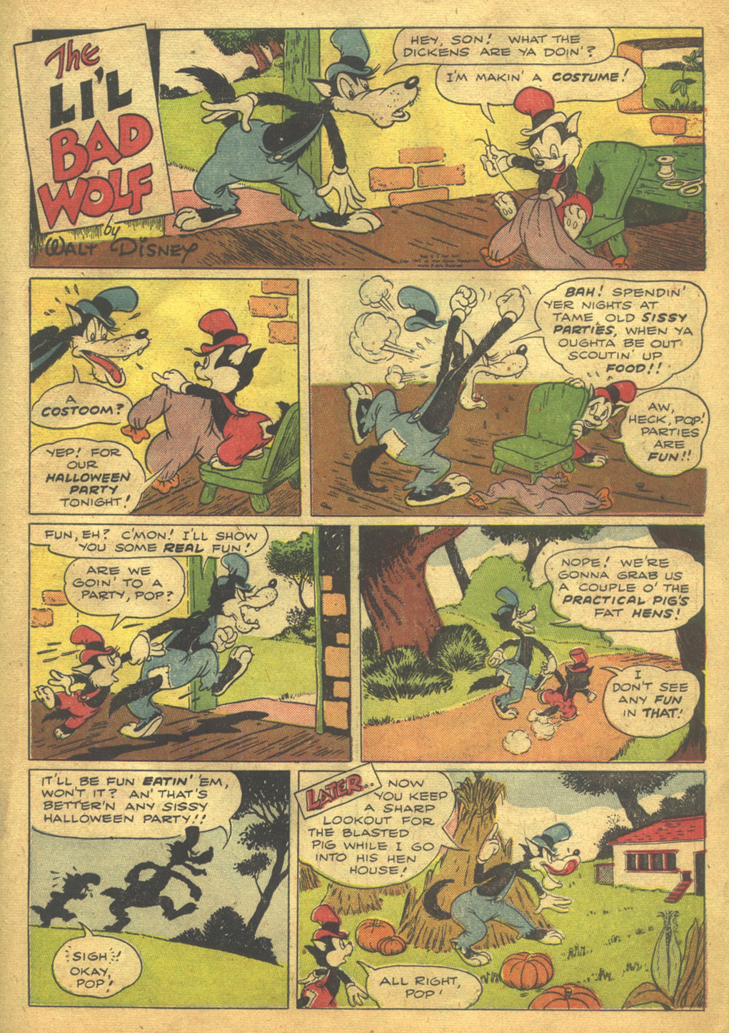 Read online Walt Disney's Comics and Stories comic -  Issue #62 - 21