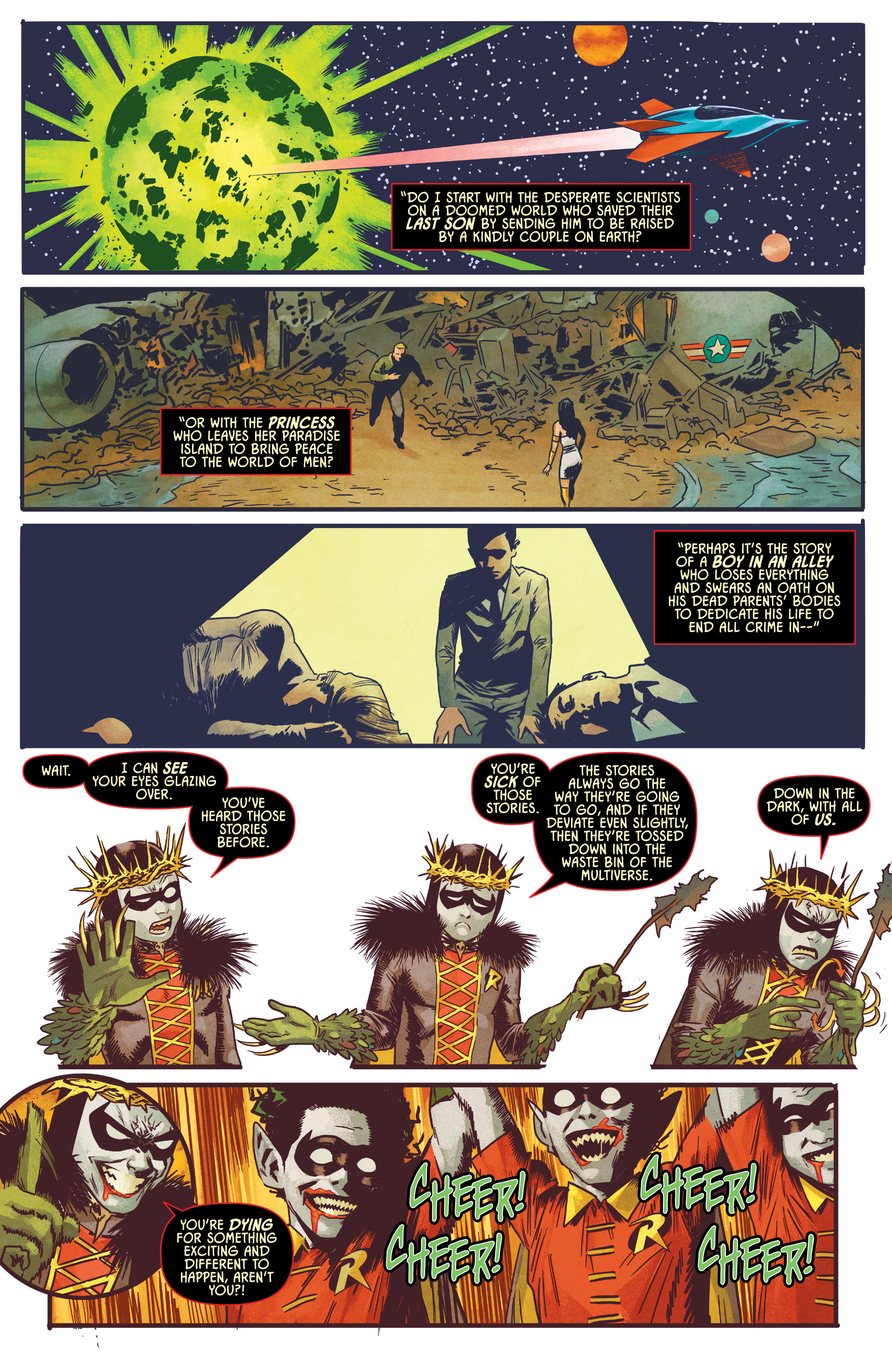 Read online Dark Nights: Death Metal - The Multiverse Who Laughs comic -  Issue # Full - 4