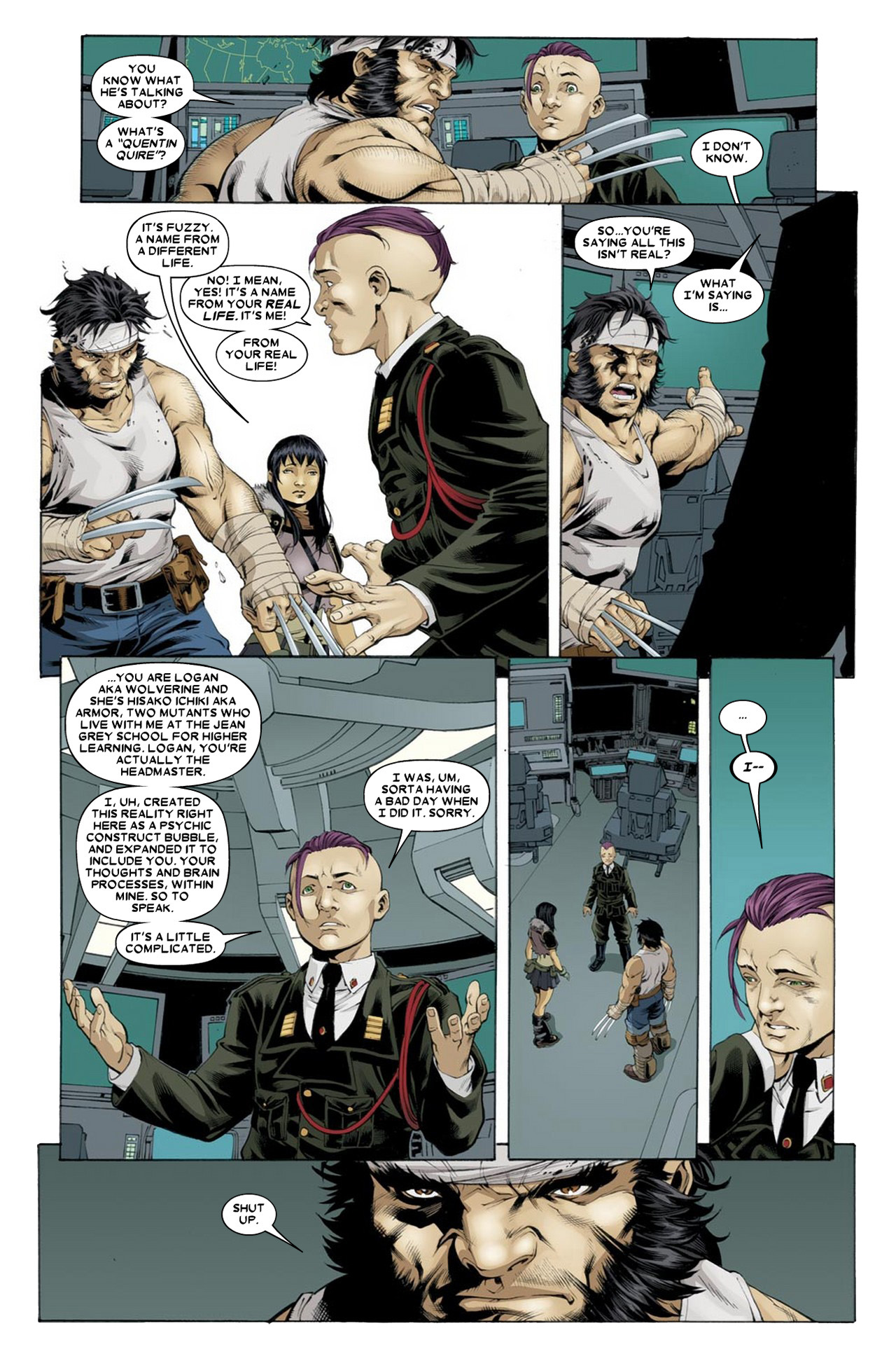 Read online Wolverine and the X-Men: Alpha & Omega comic -  Issue #4 - 9