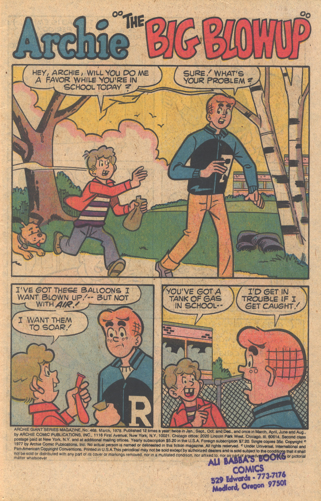 Read online Archie Giant Series Magazine comic -  Issue #468 - 3
