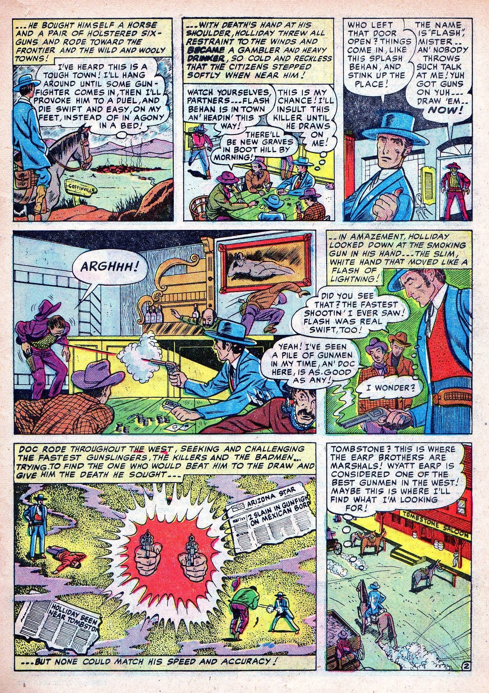 Read online Two Gun Western (1950) comic -  Issue #8 - 23