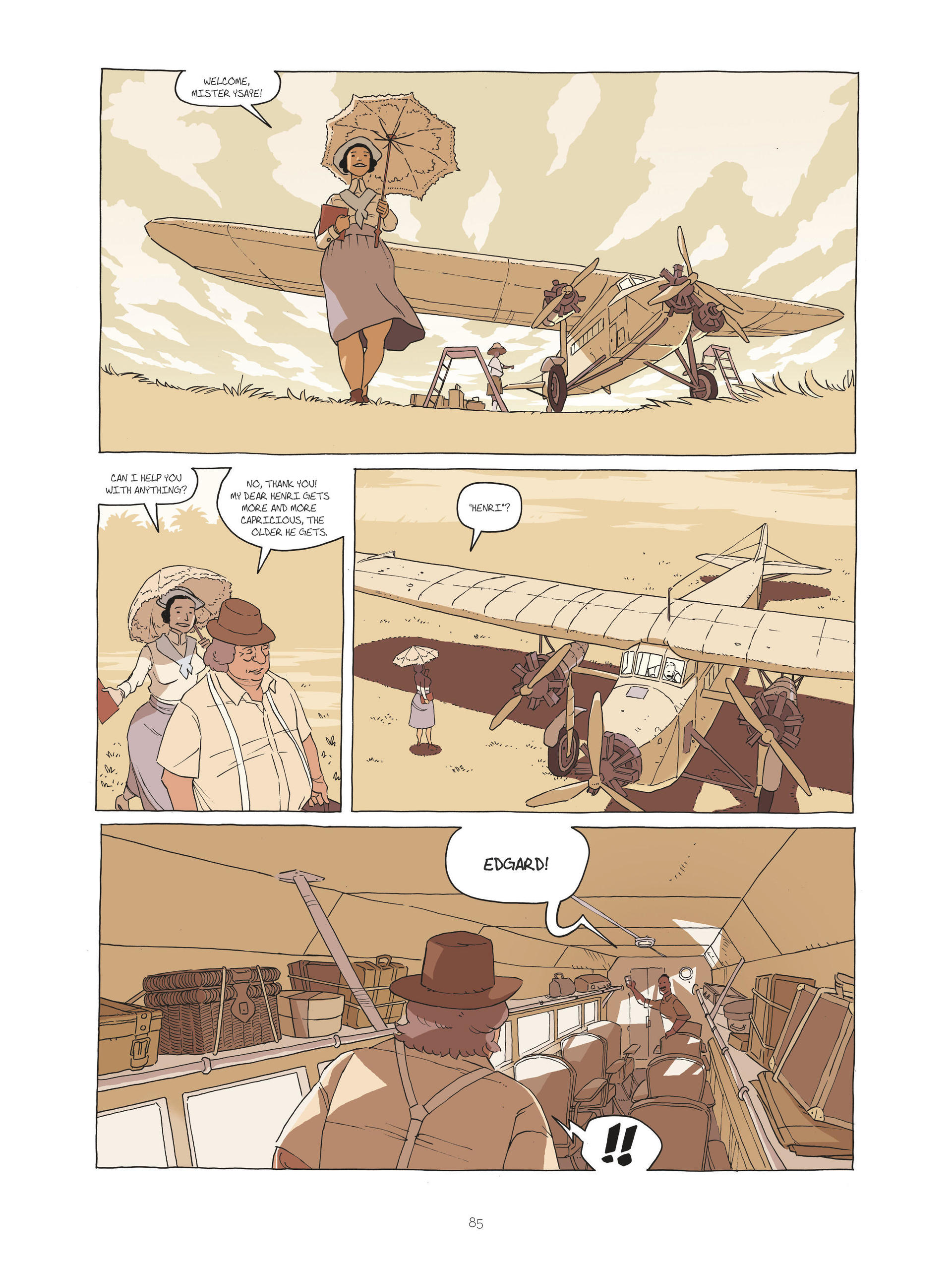 Read online Zidrou-Beuchot's African Trilogy comic -  Issue # TPB 2 - 85