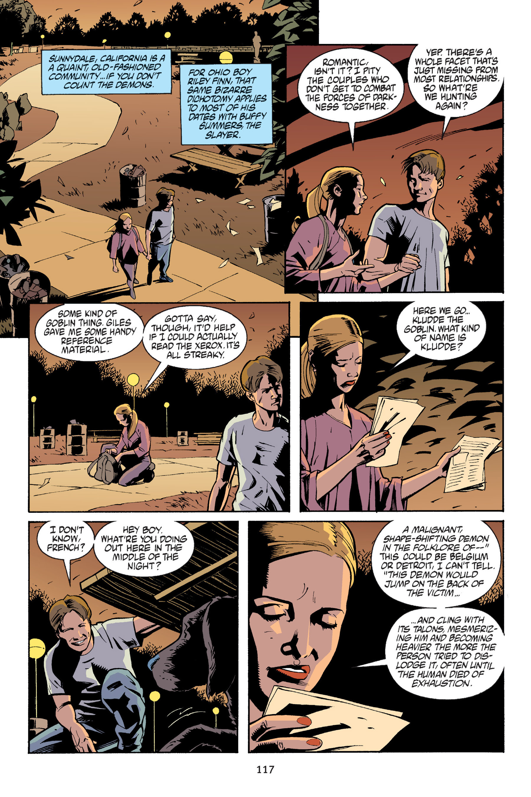 Read online Buffy the Vampire Slayer: Omnibus comic -  Issue # TPB 6 - 117